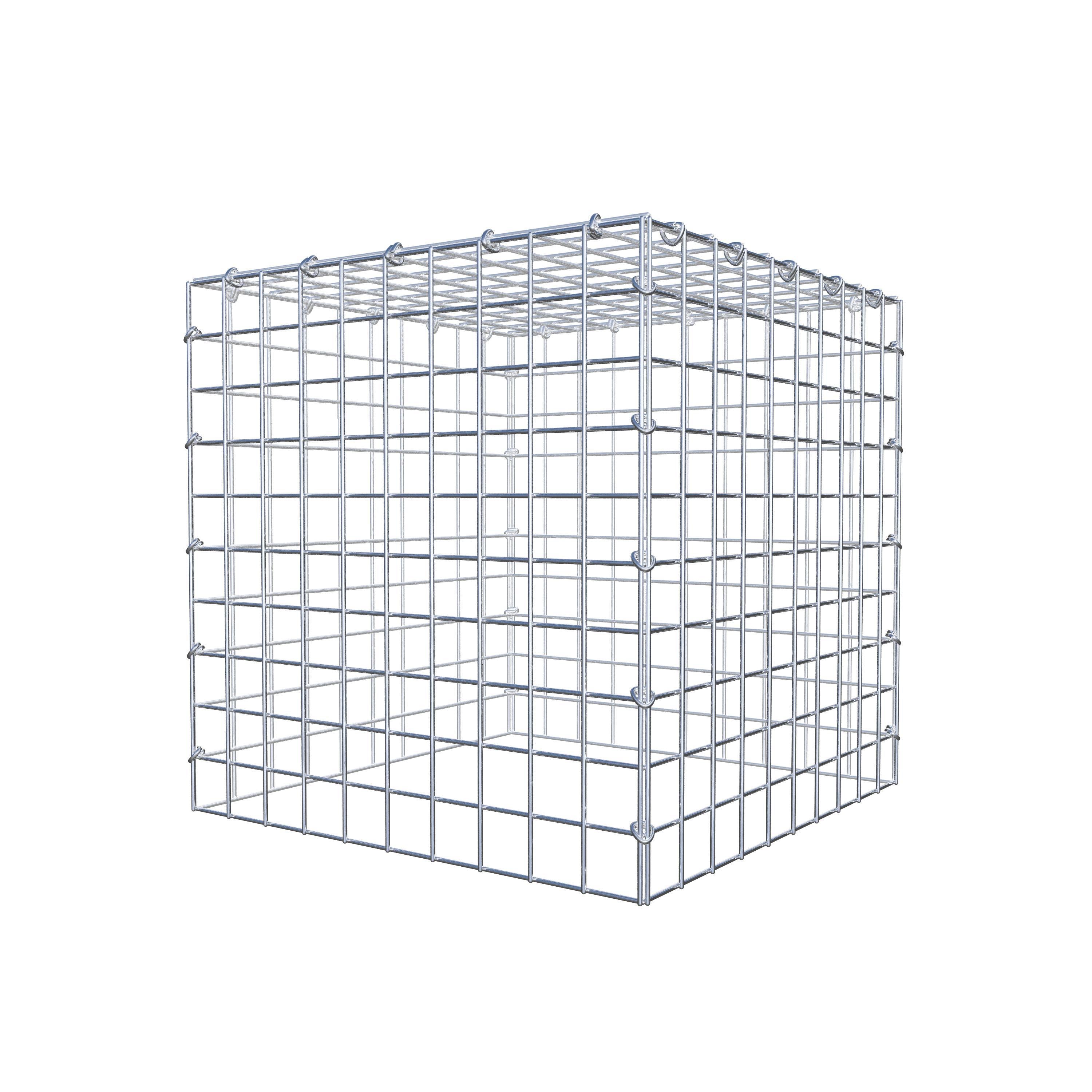 Schanskorf type 3 50 cm x 50 cm x 50 cm (L x H x D), maaswijdte 5 cm x 5 cm, C-ring