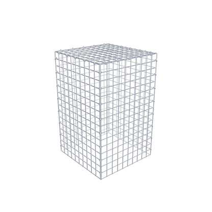 Anbaugabione Typ 3 80 cm x 50 cm x 50 cm (L x H x T), Maschenweite 5 cm x 5 cm, C-Ring