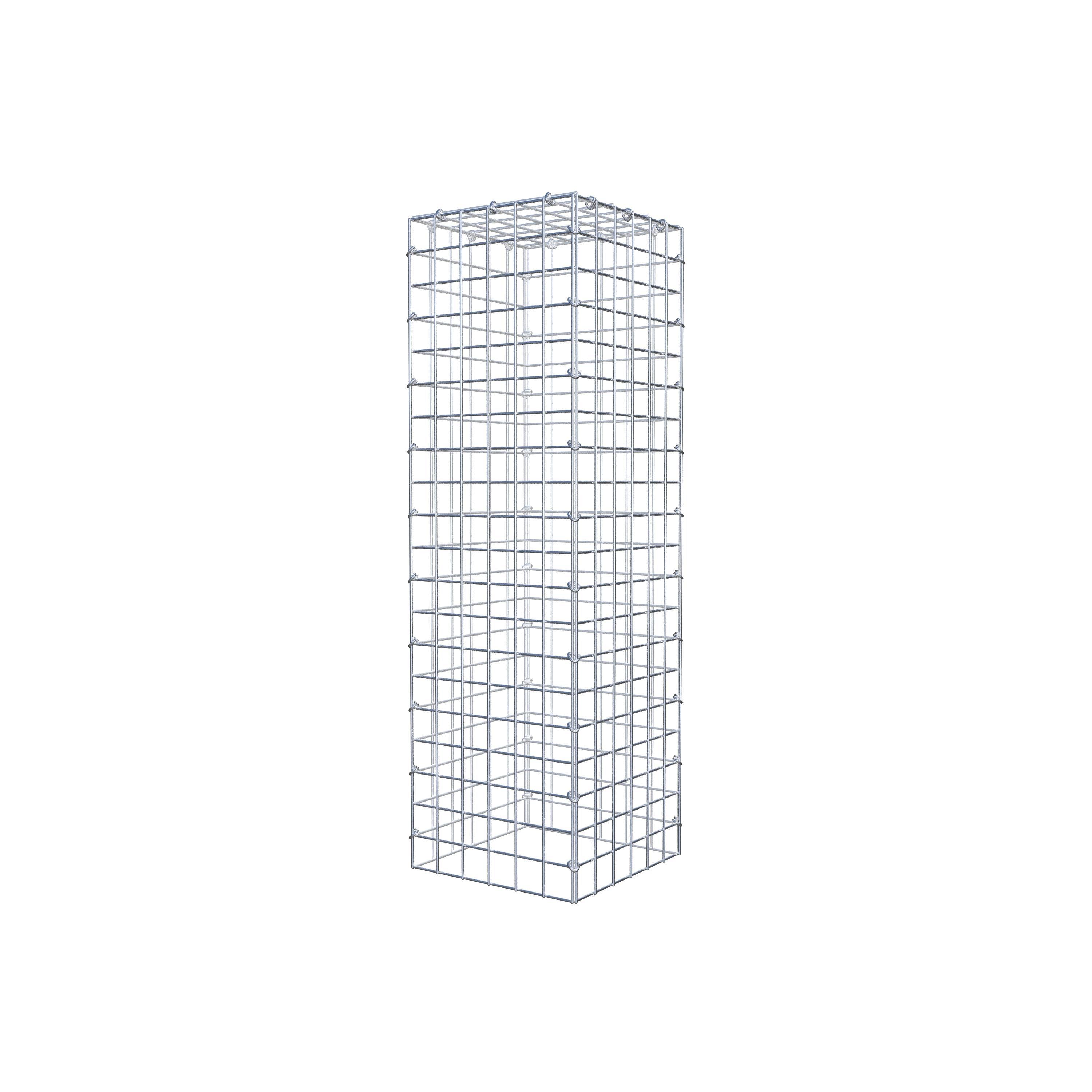 Schanskorf type 3 100 cm x 30 cm x 30 cm (L x H x D), maaswijdte 5 cm x 5 cm, C-ring