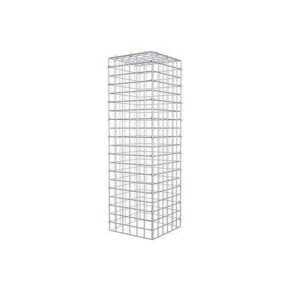 Mounted gabion type 3 100 cm x 30 cm x 30 cm (L x H x D), mesh size 5 cm x 5 cm, C-ring