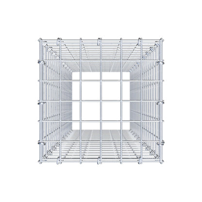 Mounted gabion type 3 100 cm x 30 cm x 30 cm (L x H x D), mesh size 5 cm x 5 cm, C-ring