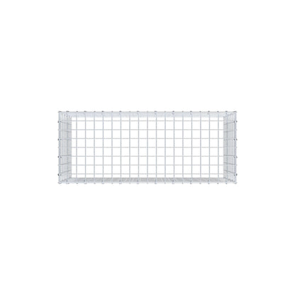 Gabbione aggiuntivo di tipo 3 100 cm x 50 cm x 40 cm (L x H x P), maglia 5 cm x 5 cm, anello a C