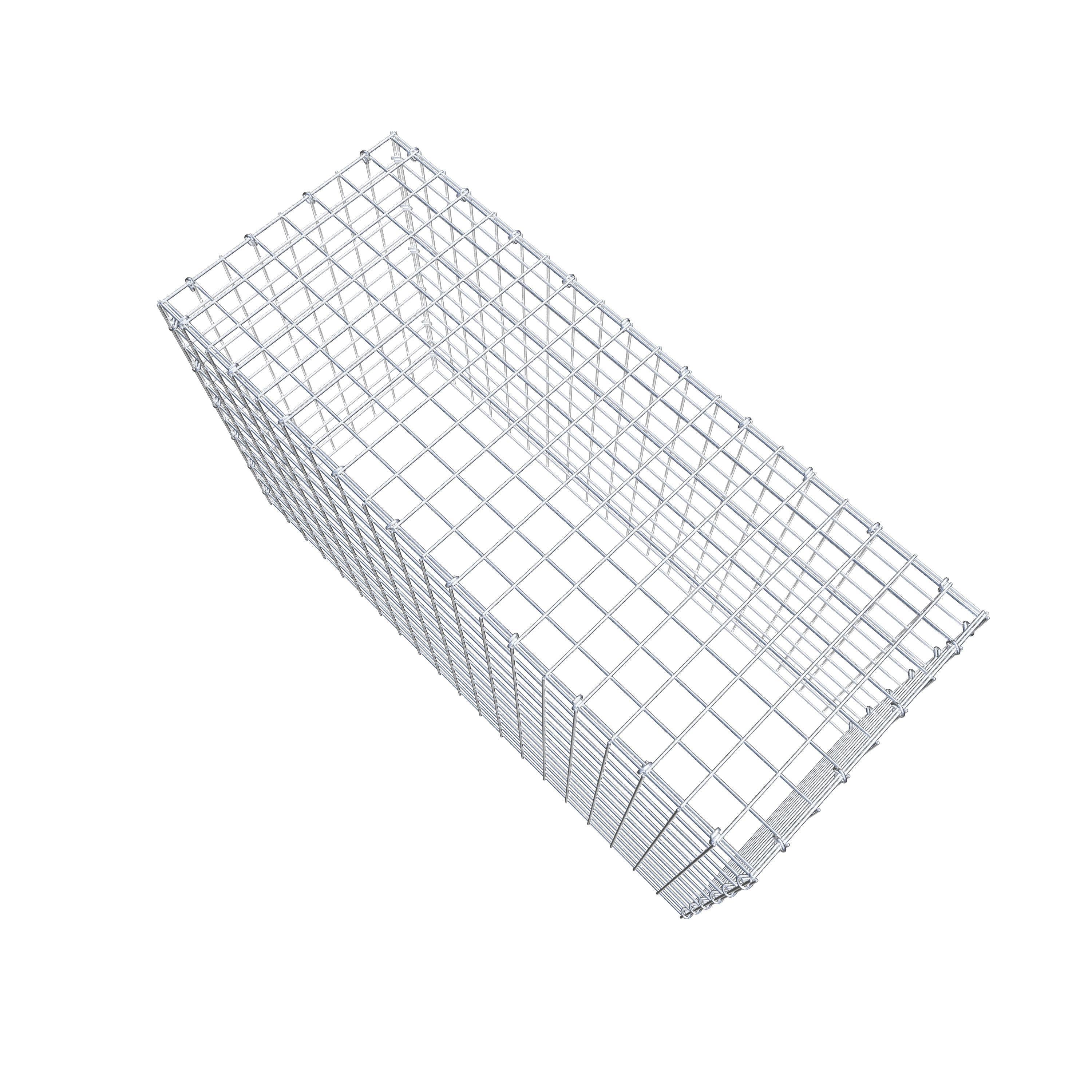 Schanskorf type 3 100 cm x 60 cm x 40 cm (L x H x D), maaswijdte 5 cm x 5 cm, C-ring