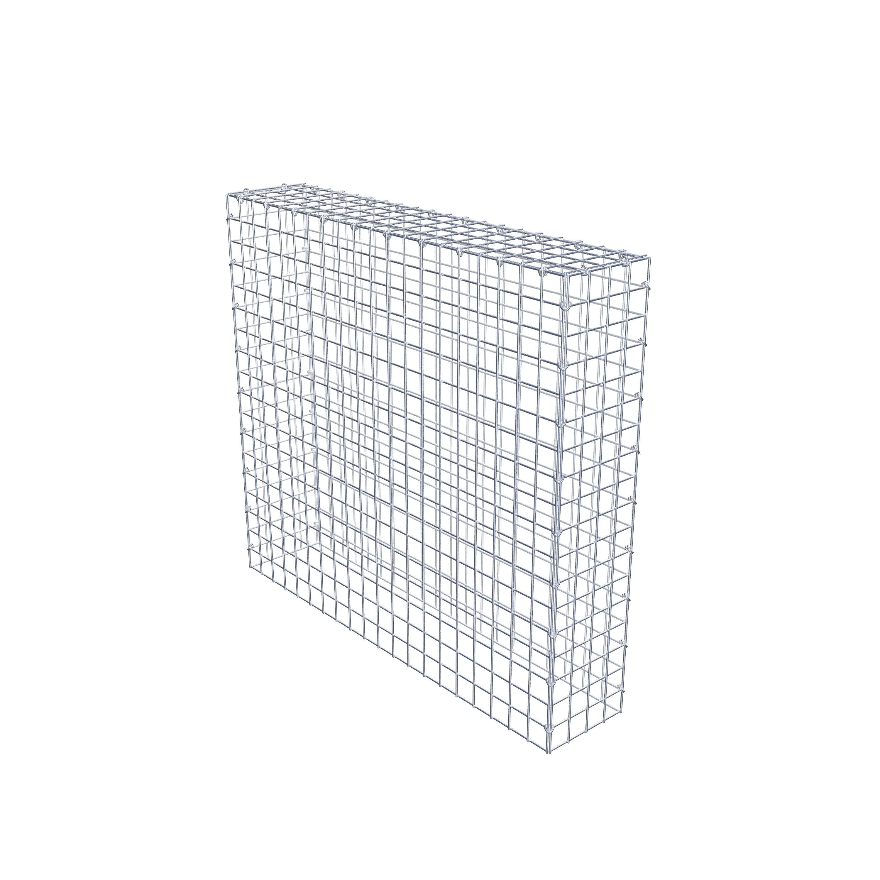 Schanskorf type 3 100 cm x 90 cm x 20 cm (L x H x D), maaswijdte 5 cm x 5 cm, C-ring