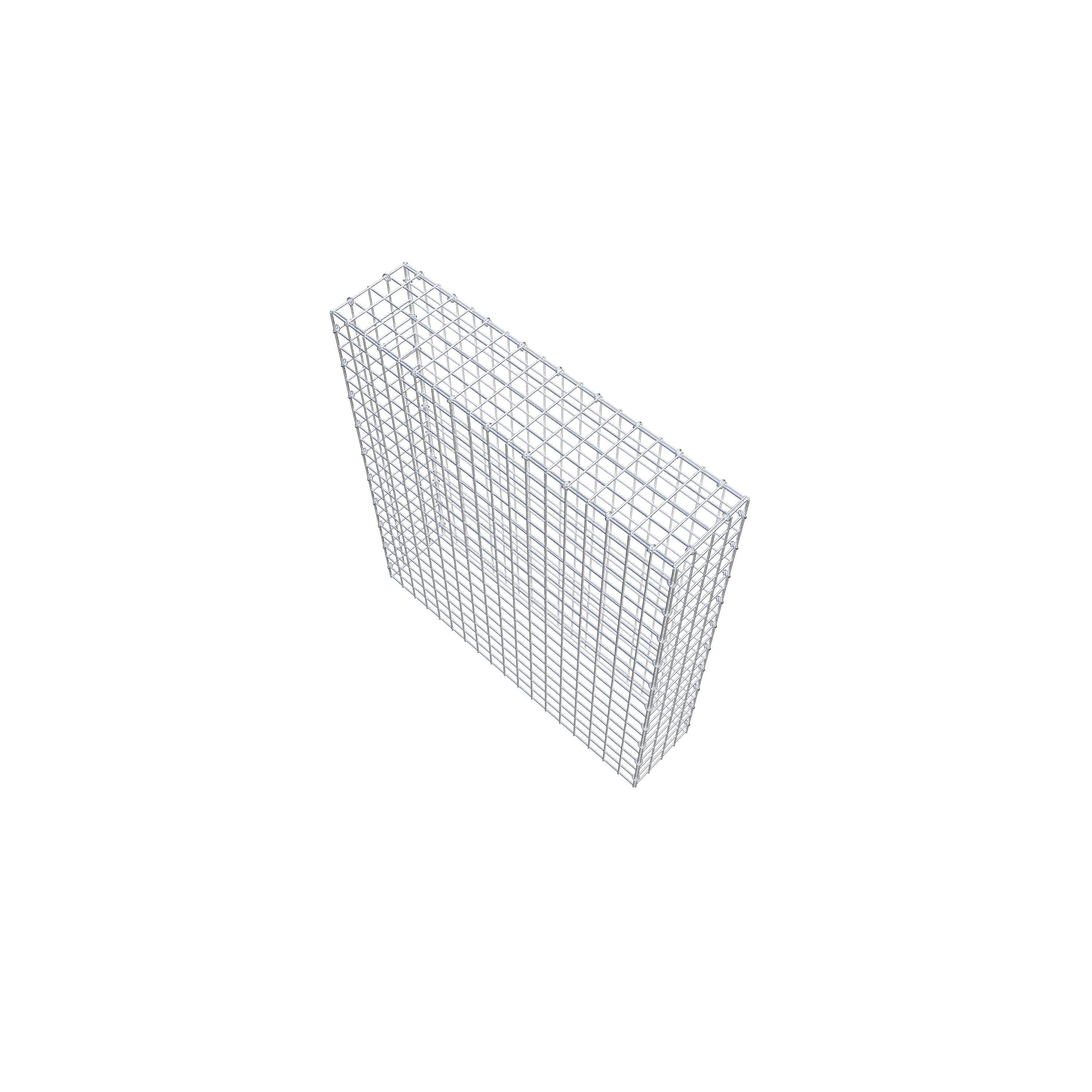 Schanskorf type 3 100 cm x 90 cm x 20 cm (L x H x D), maaswijdte 5 cm x 5 cm, C-ring