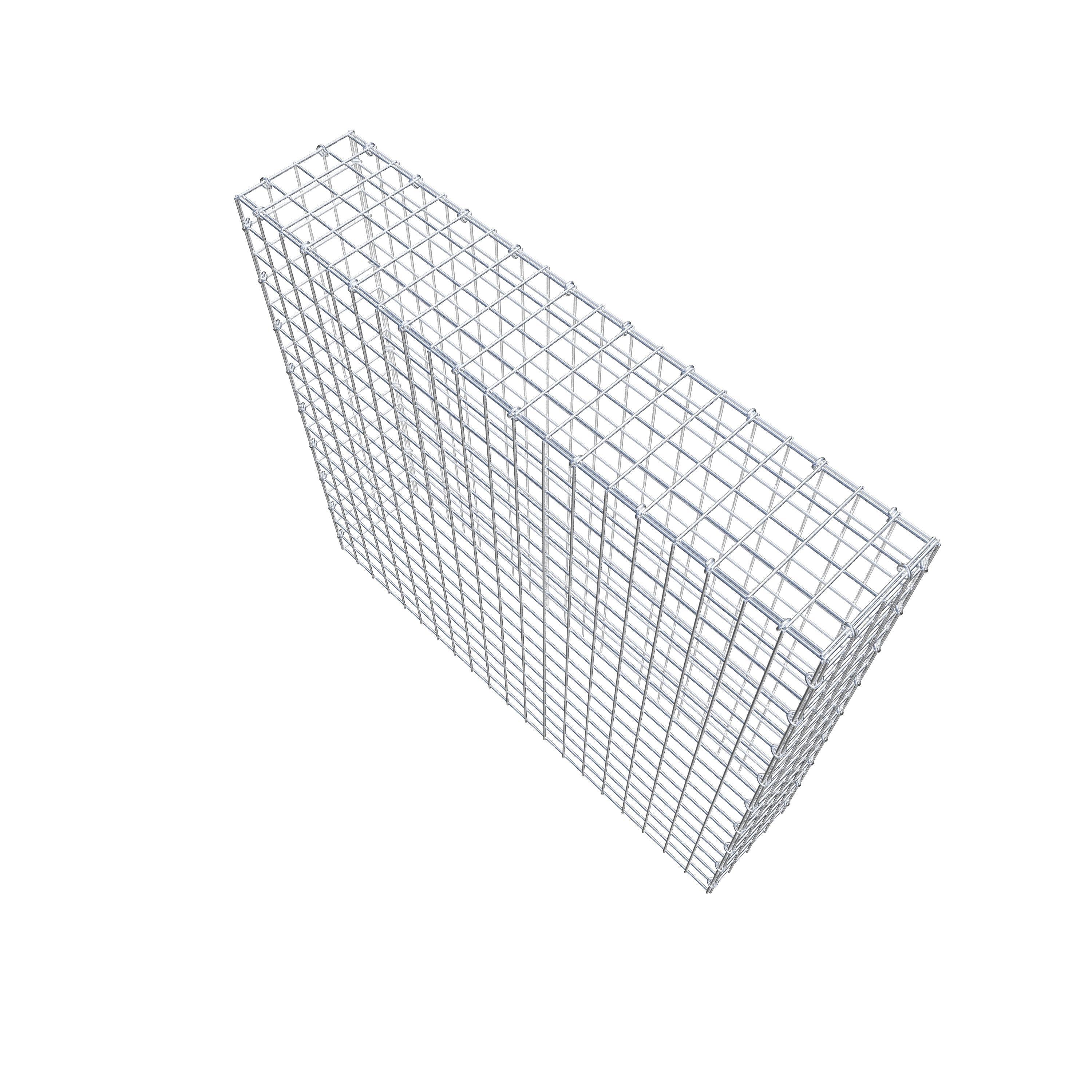 Schanskorf type 3 100 cm x 90 cm x 20 cm (L x H x D), maaswijdte 5 cm x 5 cm, C-ring