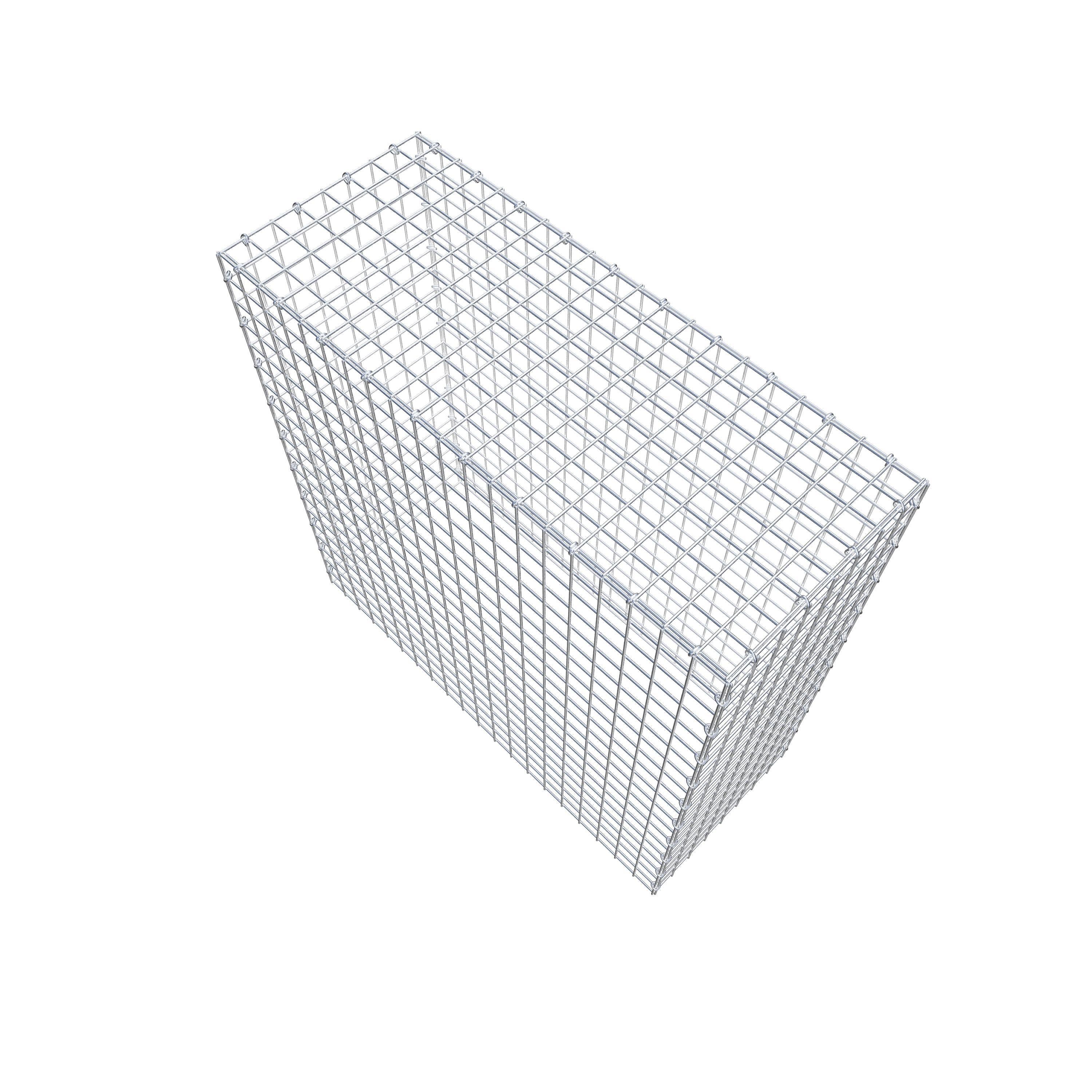 Schanskorf type 3 100 cm x 100 cm x 40 cm (L x H x D), maaswijdte 5 cm x 5 cm, C-ring