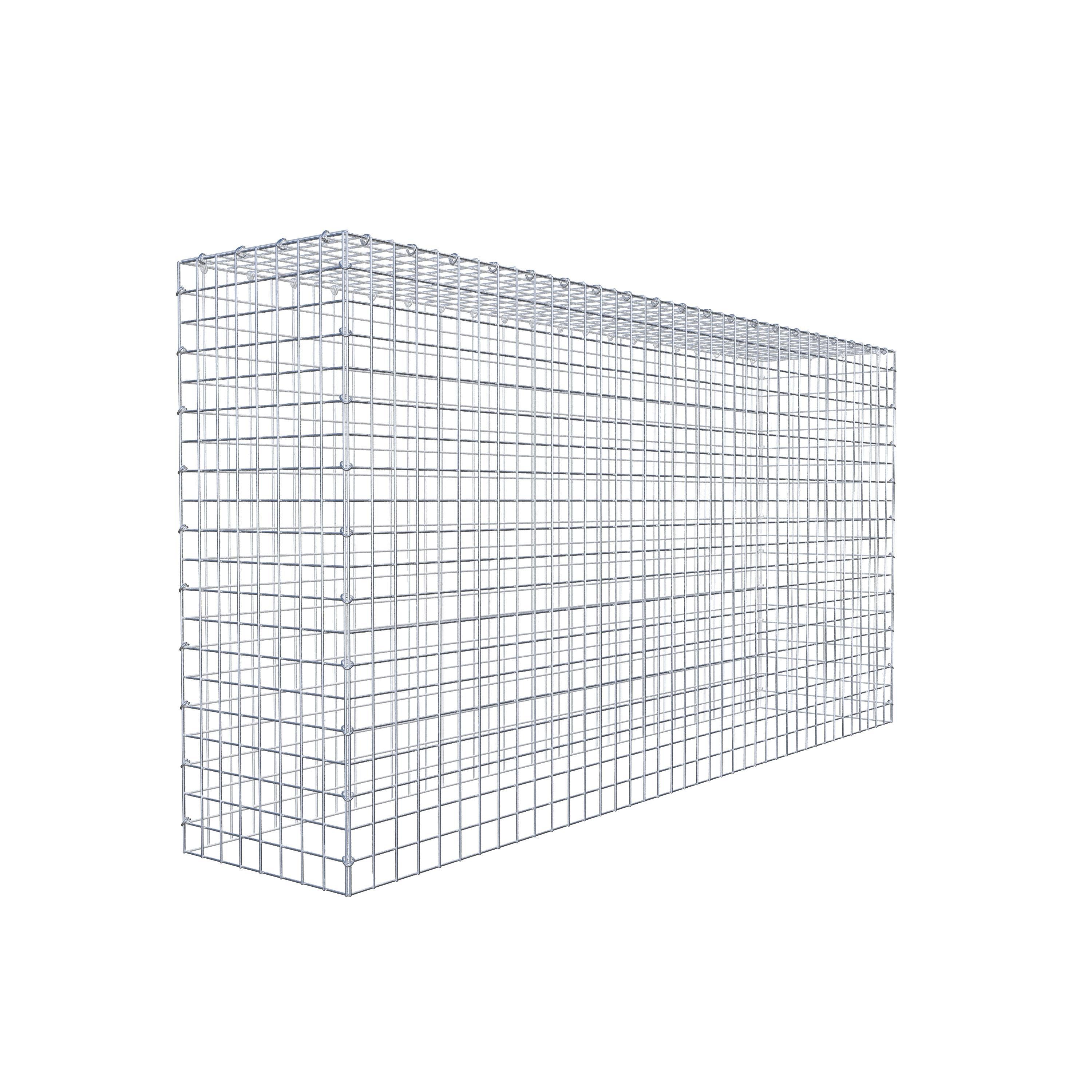 Schanskorf type 3 200 cm x 100 cm x 40 cm (L x H x D), maaswijdte 5 cm x 5 cm, C-ring