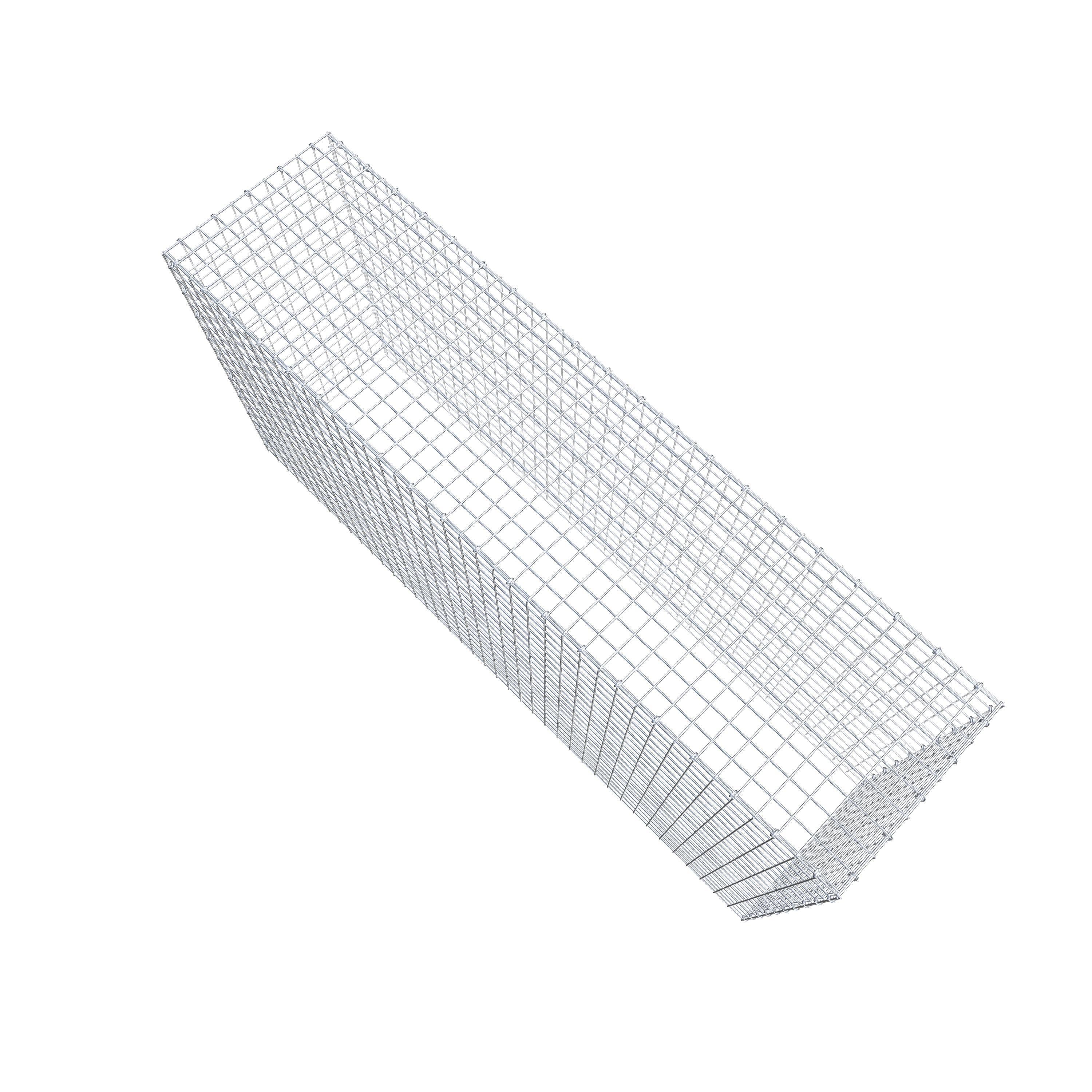 Schanskorf type 3 200 cm x 100 cm x 50 cm (L x H x D), maaswijdte 5 cm x 5 cm, C-ring