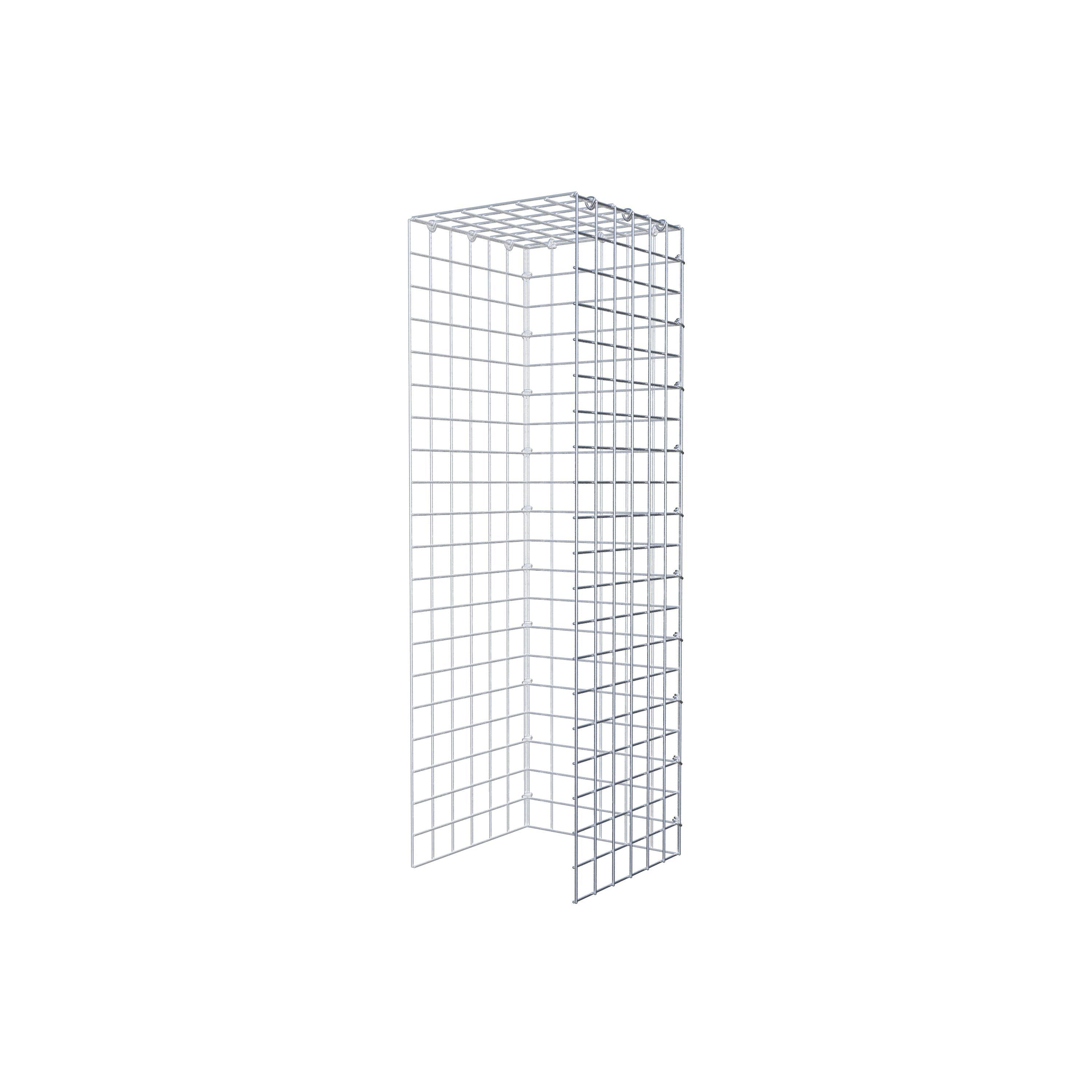 Schanskorf type 4 100 cm x 30 cm x 30 cm (L x H x D), maaswijdte 5 cm x 5 cm, C-ring