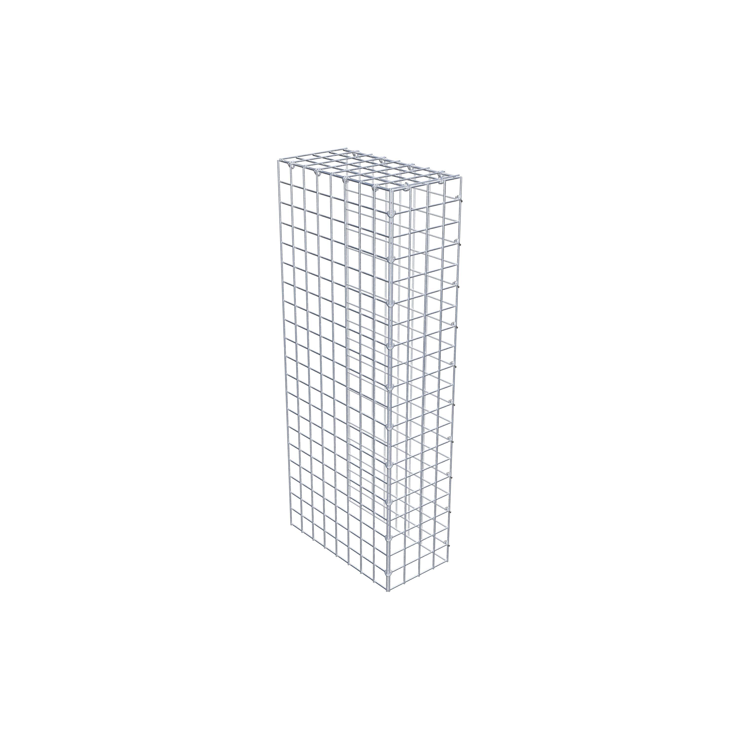 Schanskorf type 4 100 cm x 40 cm x 20 cm (L x H x D), maaswijdte 5 cm x 5 cm, C-ring