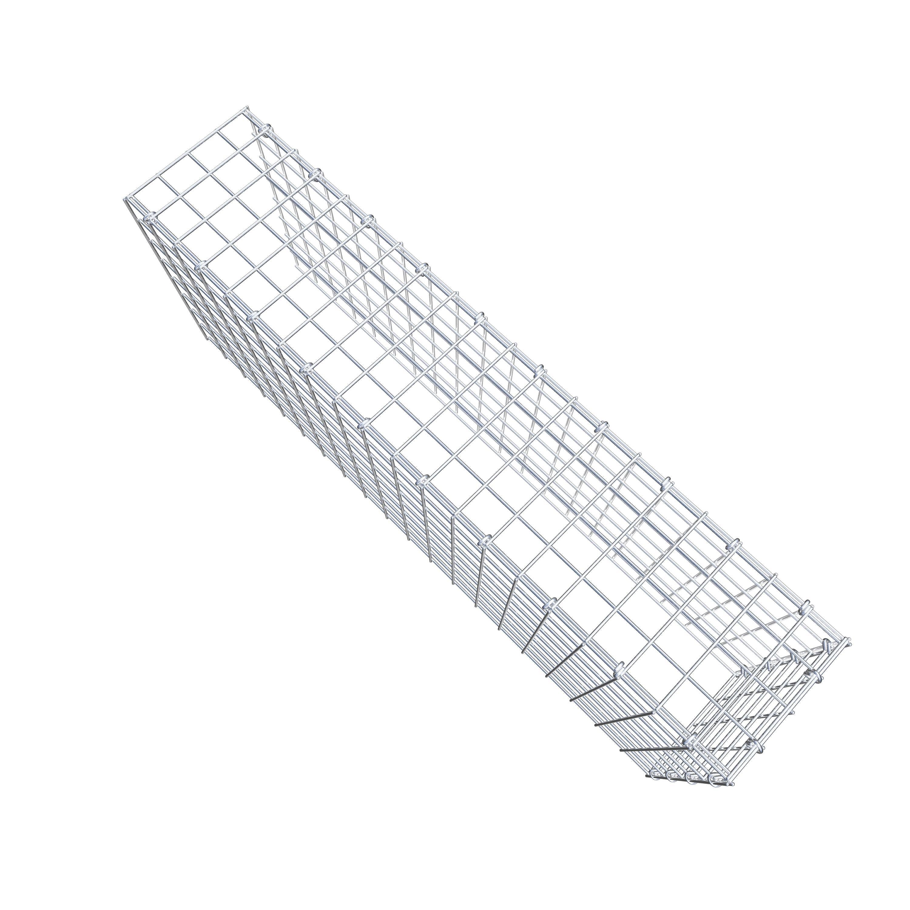 Schanskorf type 4 100 cm x 40 cm x 20 cm (L x H x D), maaswijdte 5 cm x 5 cm, C-ring