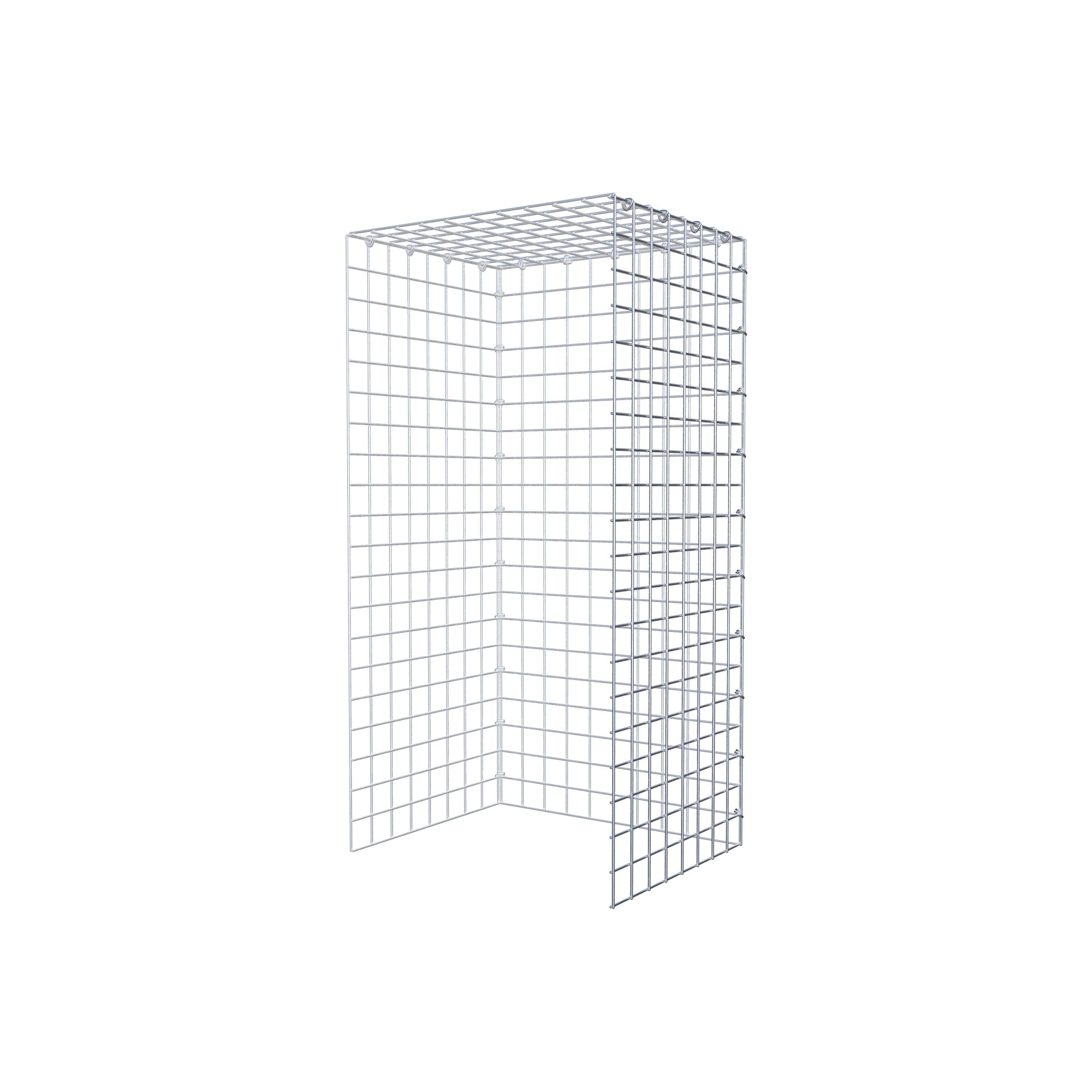 Schanskorf type 4 100 cm x 40 cm x 50 cm (L x H x D), maaswijdte 5 cm x 5 cm, C-ring