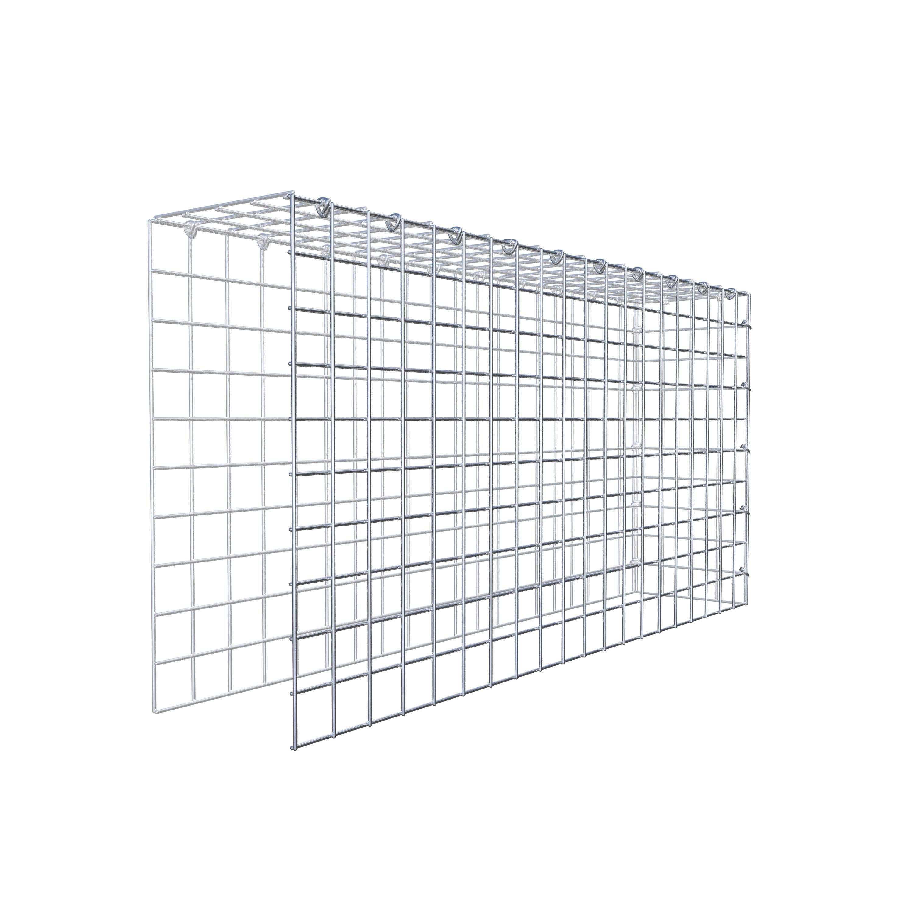 Schanskorf type 4 100 cm x 50 cm x 20 cm (L x H x D), maaswijdte 5 cm x 5 cm, C-ring