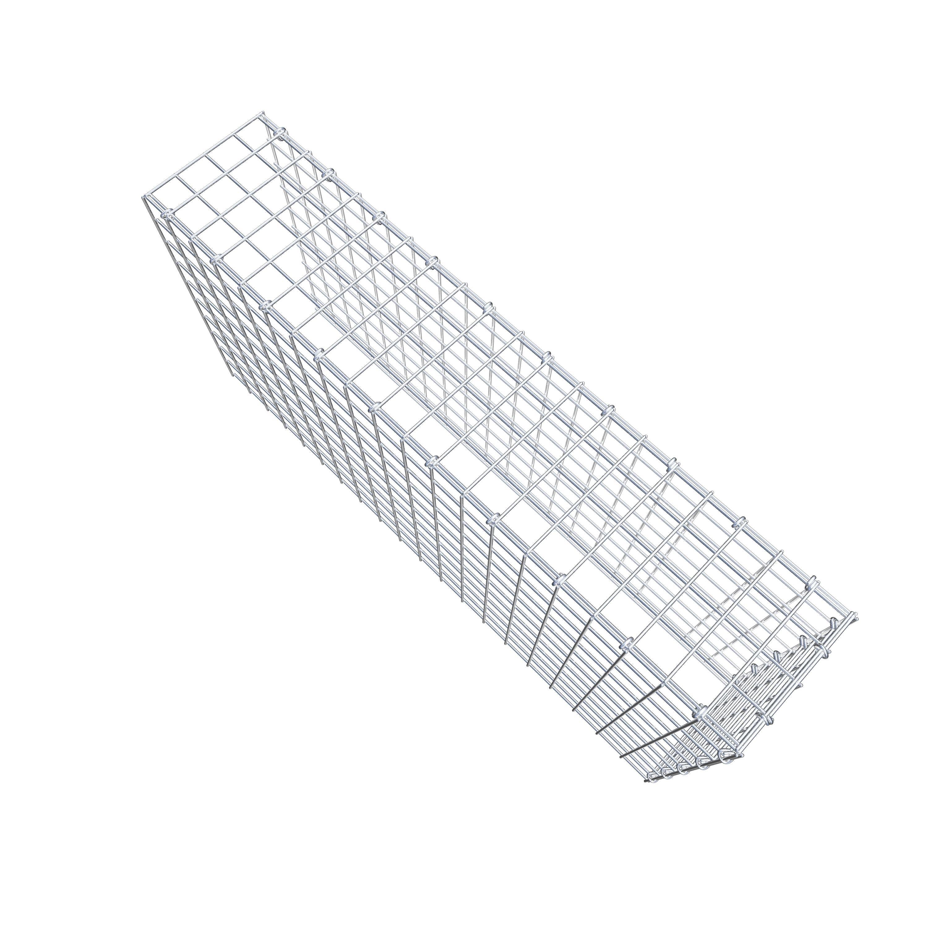 Schanskorf type 4 100 cm x 50 cm x 20 cm (L x H x D), maaswijdte 5 cm x 5 cm, C-ring