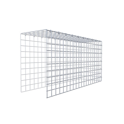 Gabião Tipo 4 100 cm x 50 cm x 30 cm (C x A x P), malhagem 5 cm x 5 cm, anel C