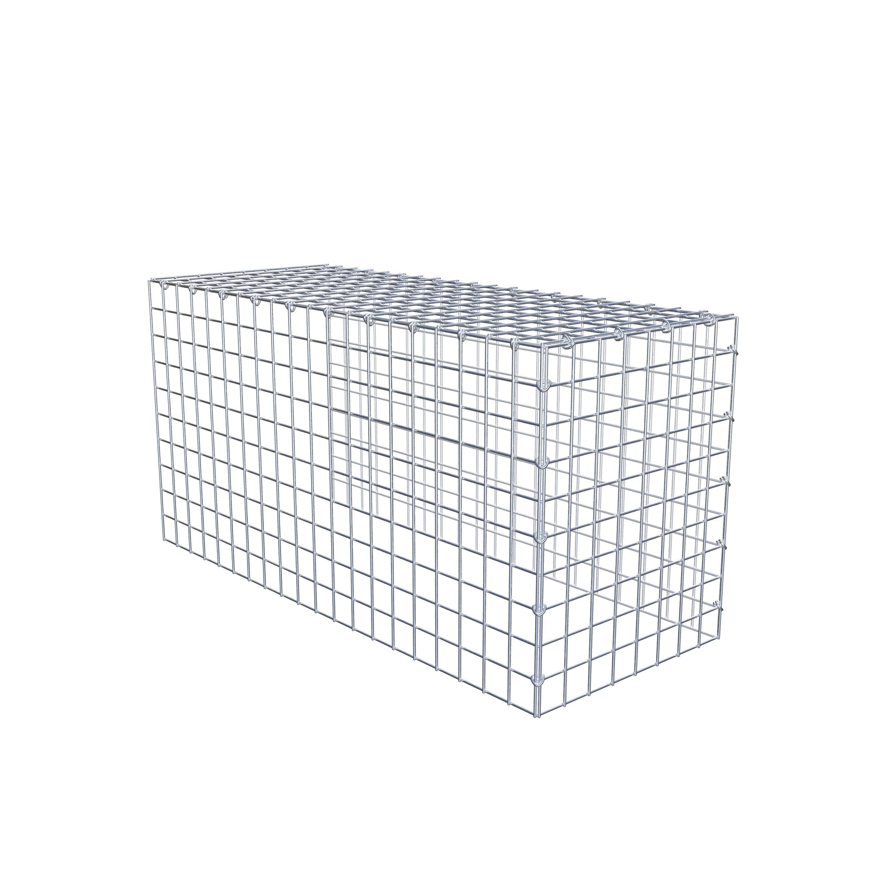 Schanskorf type 4 100 cm x 50 cm x 40 cm (L x H x D), maaswijdte 5 cm x 5 cm, C-ring