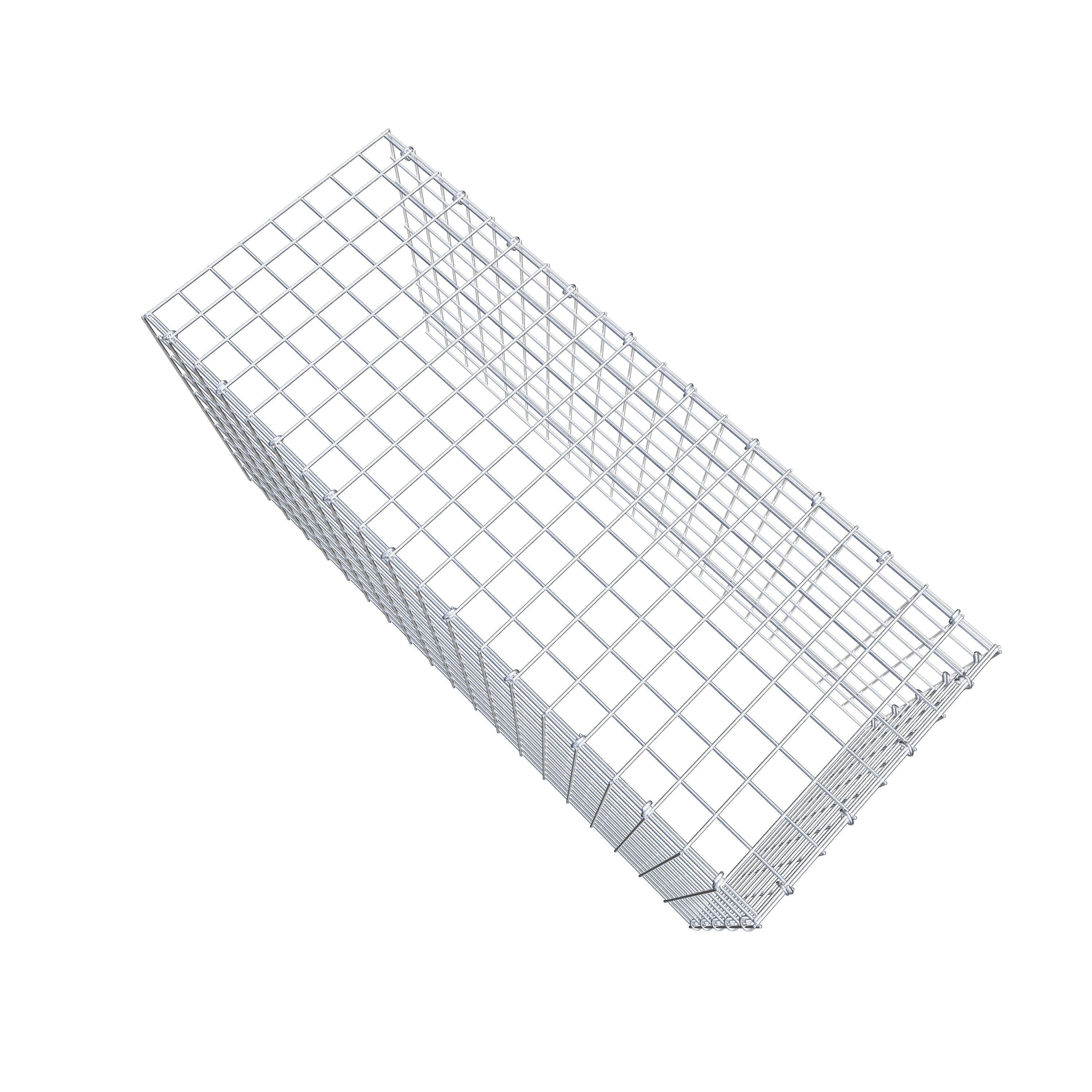 Schanskorf type 4 100 cm x 50 cm x 40 cm (L x H x D), maaswijdte 5 cm x 5 cm, C-ring