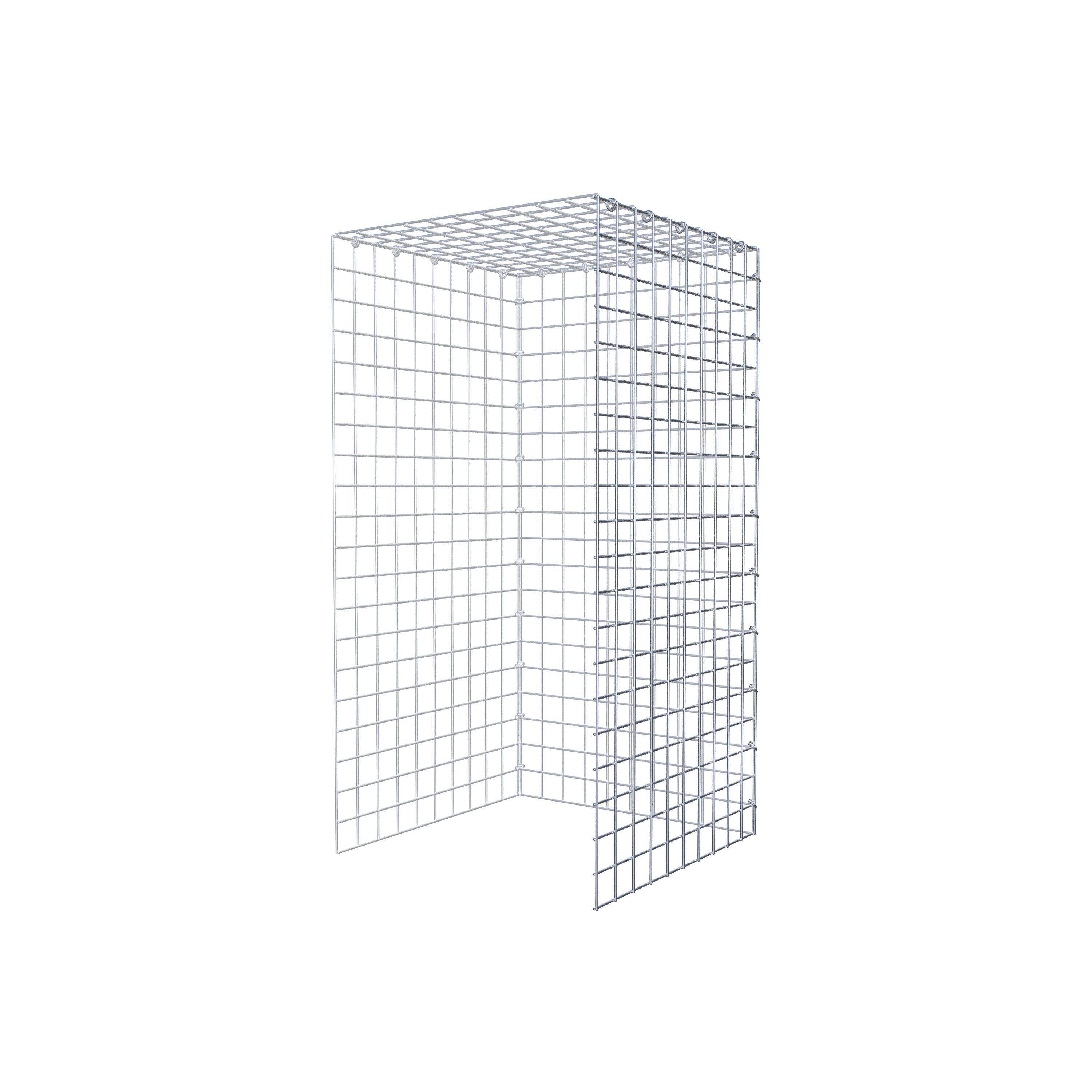 Schanskorf type 4 100 cm x 50 cm x 50 cm (L x H x D), maaswijdte 5 cm x 5 cm, C-ring