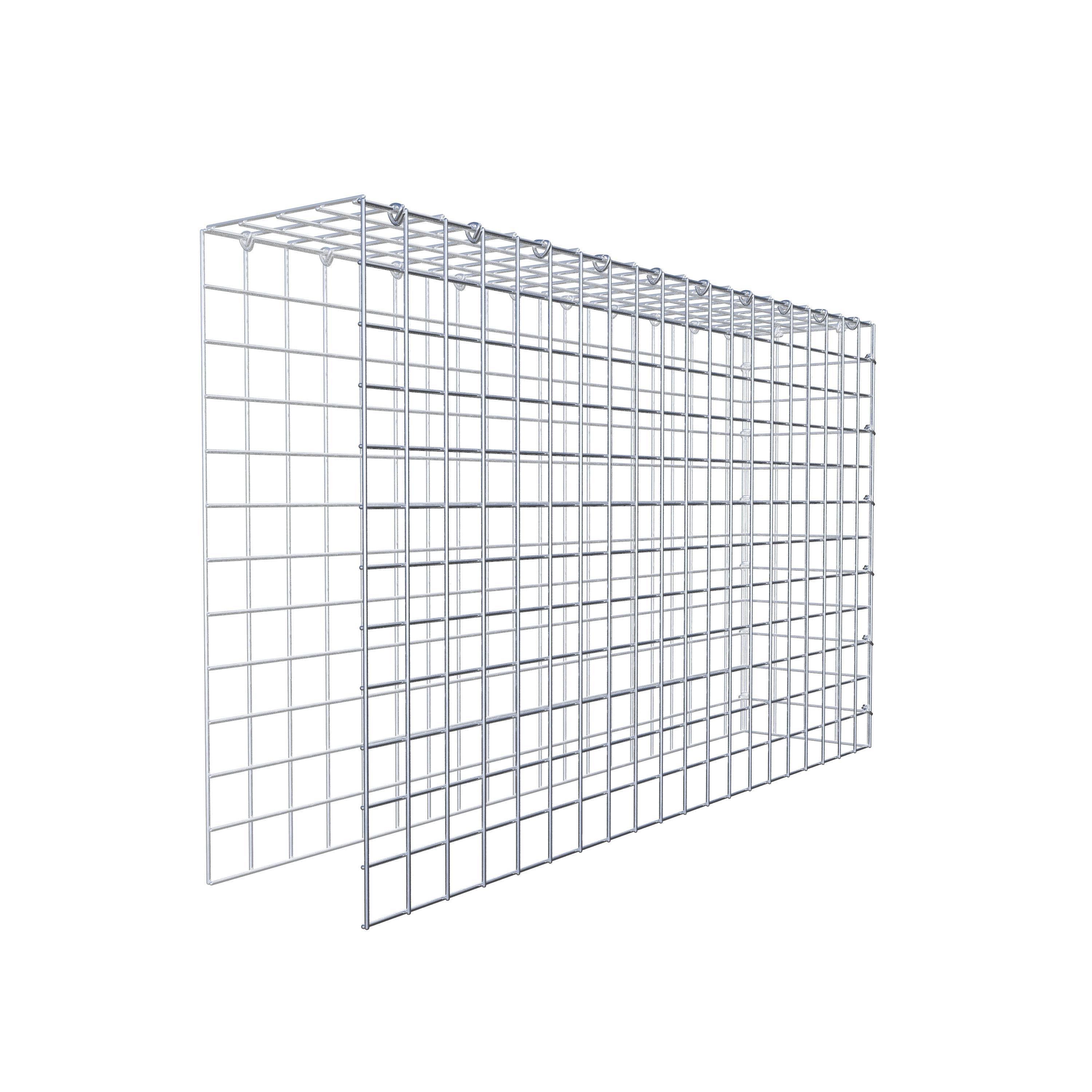 Schanskorf type 4 100 cm x 60 cm x 20 cm (L x H x D), maaswijdte 5 cm x 5 cm, C-ring