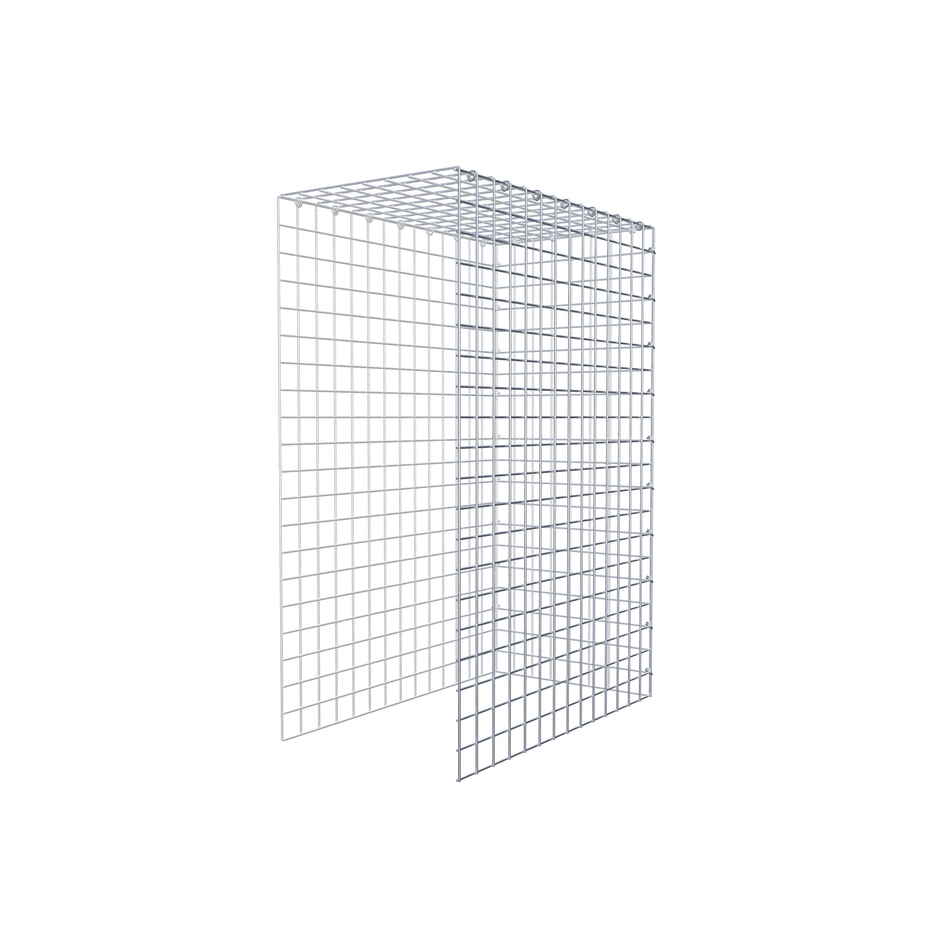 Schanskorf type 4 100 cm x 70 cm x 40 cm (L x H x D), maaswijdte 5 cm x 5 cm, C-ring