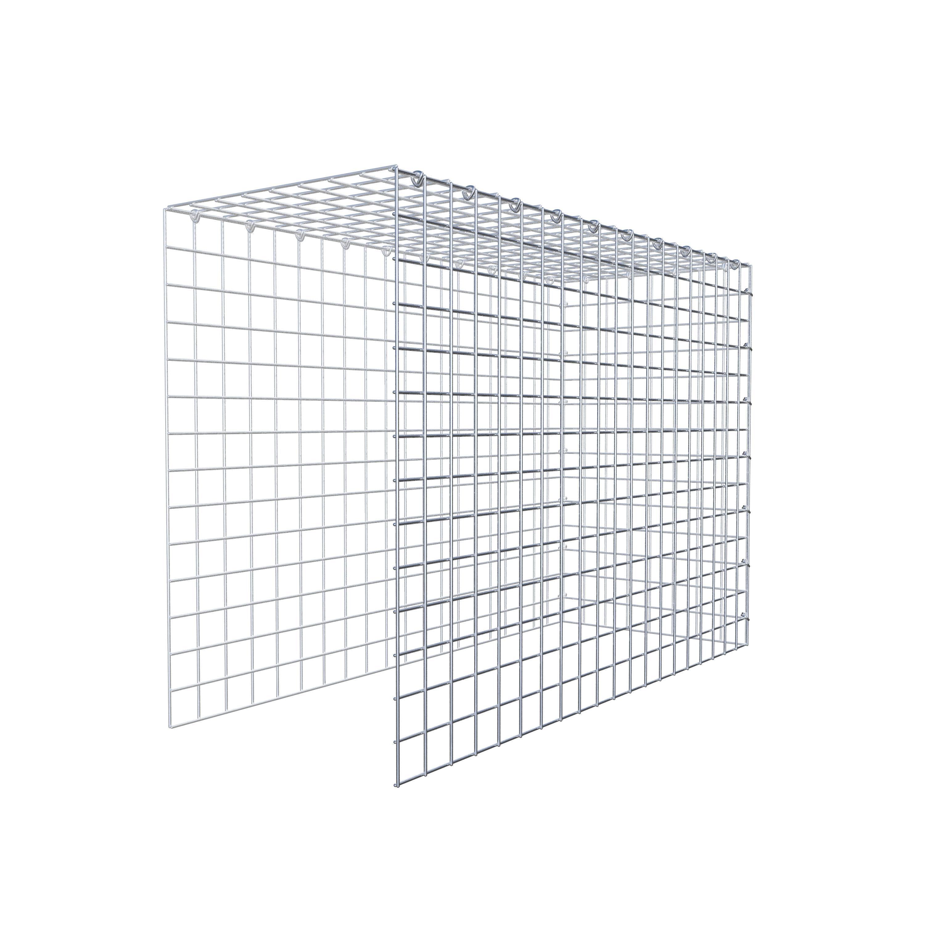 Schanskorf type 4 100 cm x 70 cm x 40 cm (L x H x D), maaswijdte 5 cm x 5 cm, C-ring