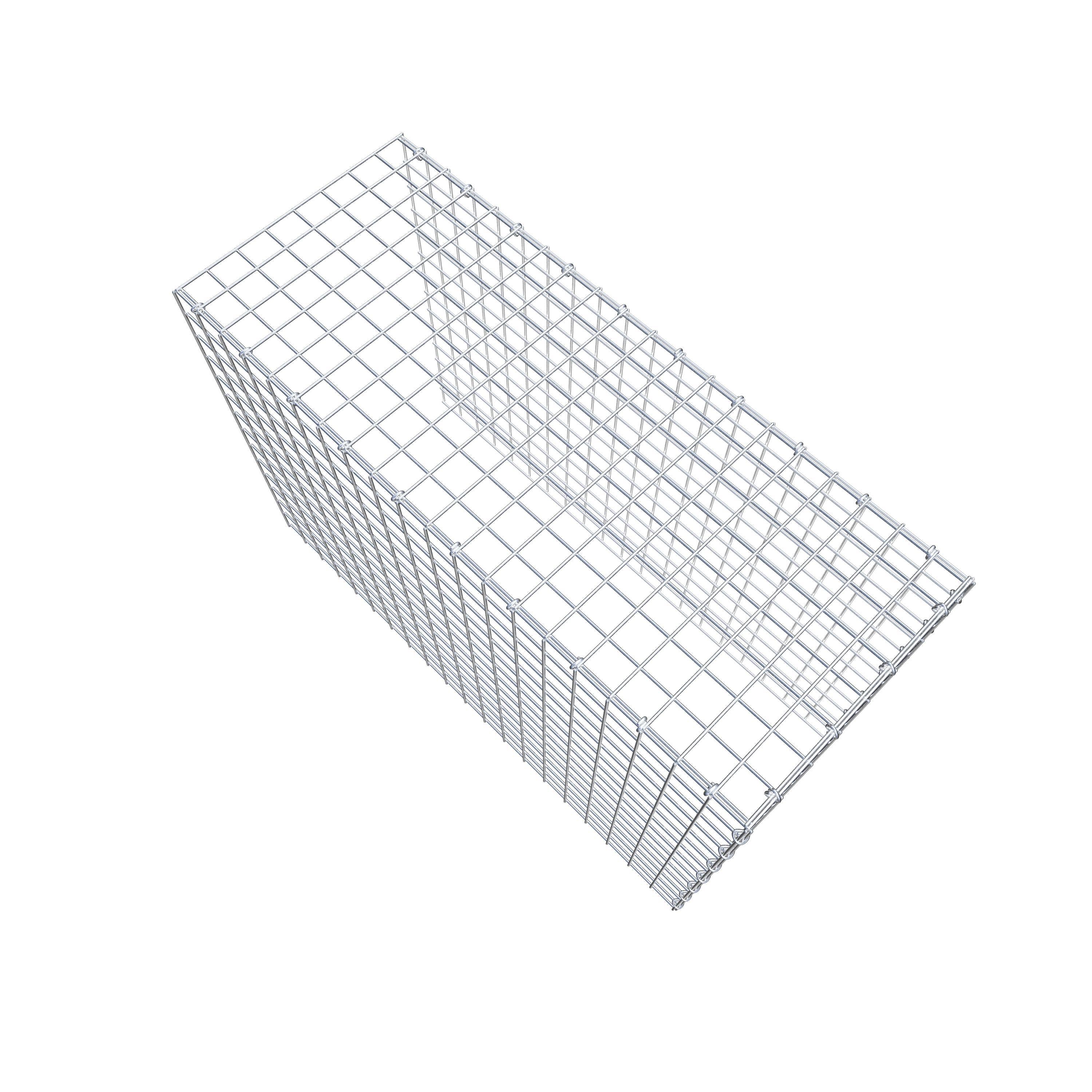 Schanskorf type 4 100 cm x 70 cm x 40 cm (L x H x D), maaswijdte 5 cm x 5 cm, C-ring