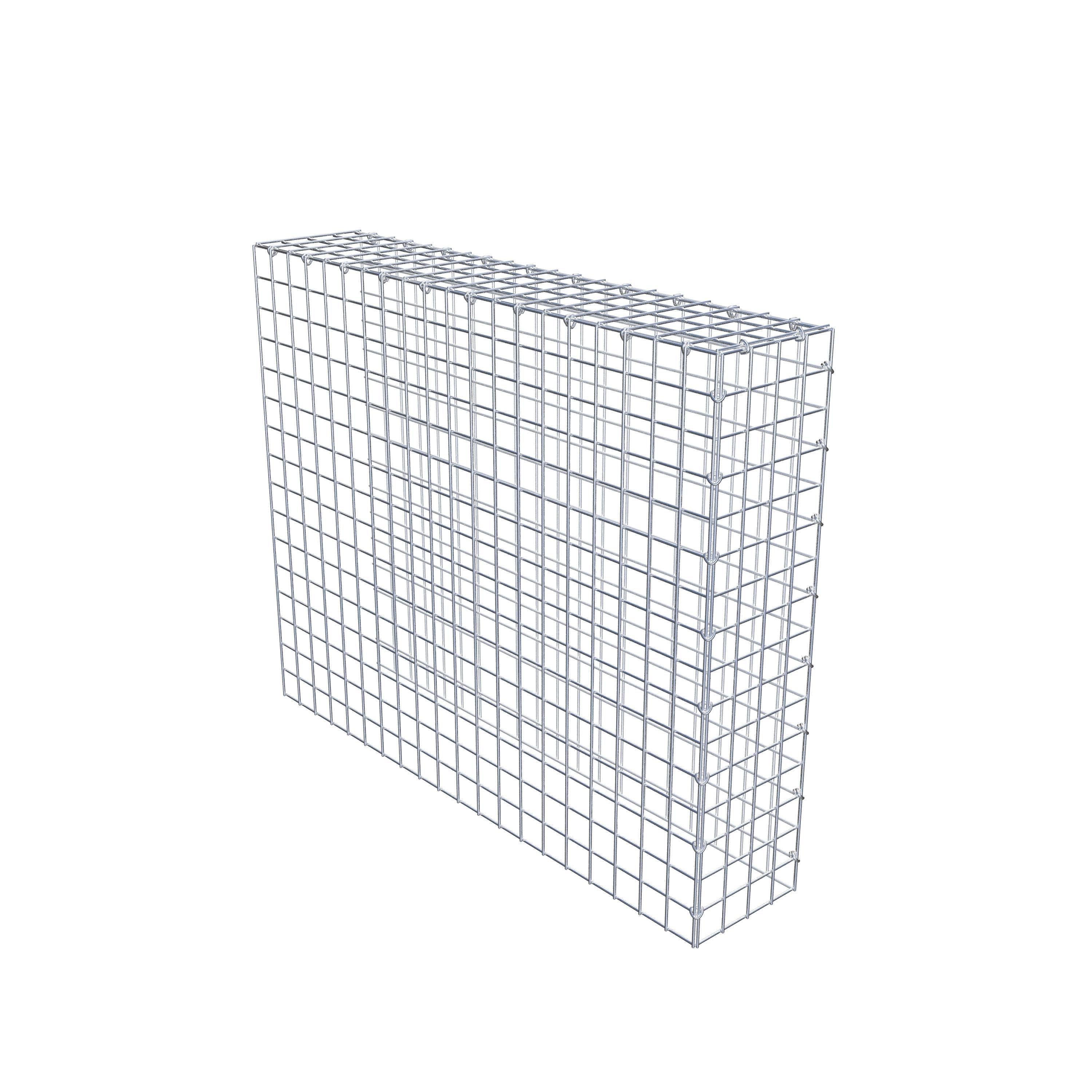 Schanskorf type 4 100 cm x 80 cm x 20 cm (L x H x D), maaswijdte 5 cm x 5 cm, C-ring