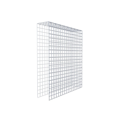 Gabião Tipo 4 100 cm x 90 cm x 20 cm (C x A x P), malhagem 5 cm x 5 cm, anel C