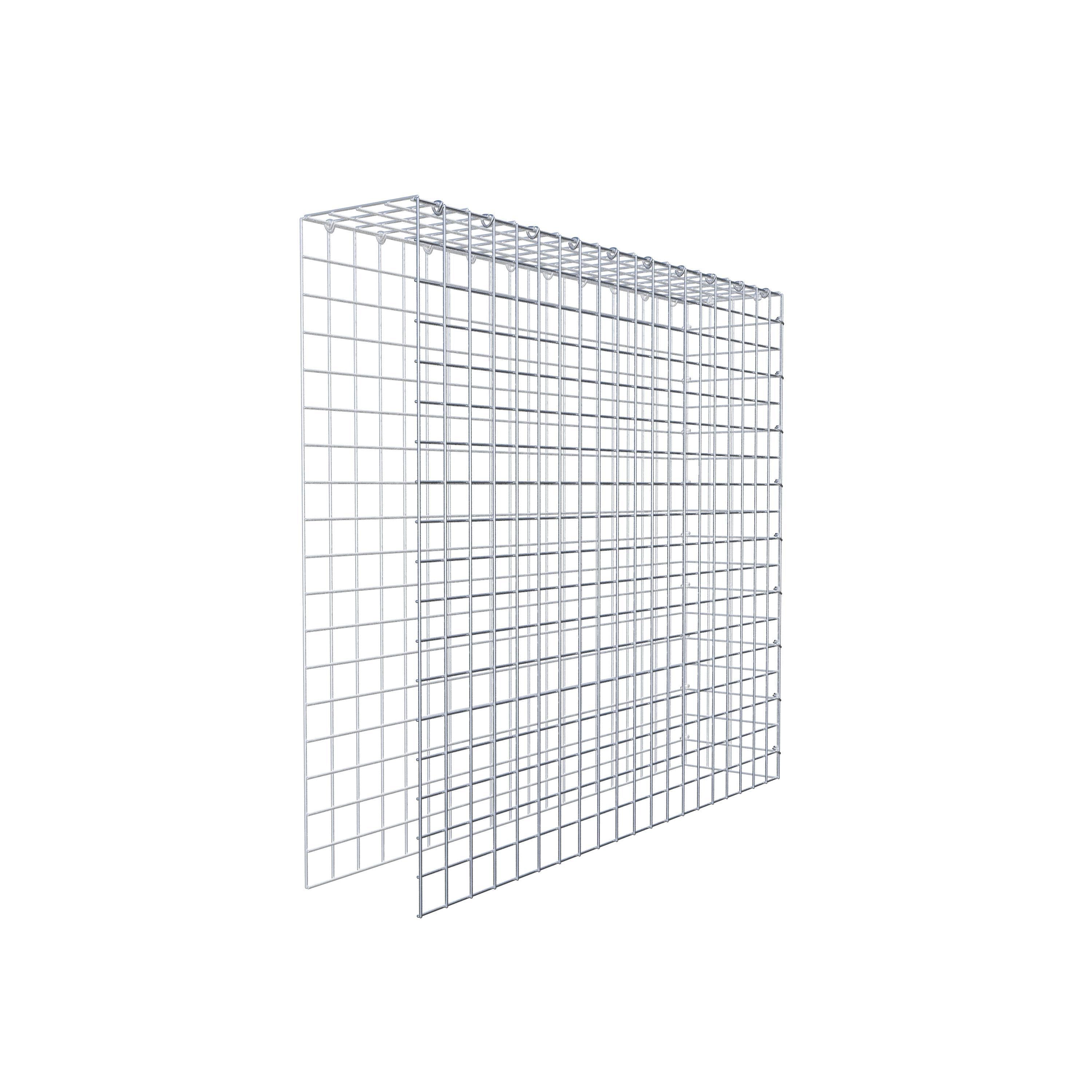 Schanskorf type 4 100 cm x 90 cm x 20 cm (L x H x D), maaswijdte 5 cm x 5 cm, C-ring