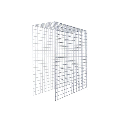 Gabião Tipo 4 100 cm x 90 cm x 40 cm (C x A x P), malhagem 5 cm x 5 cm, anel C