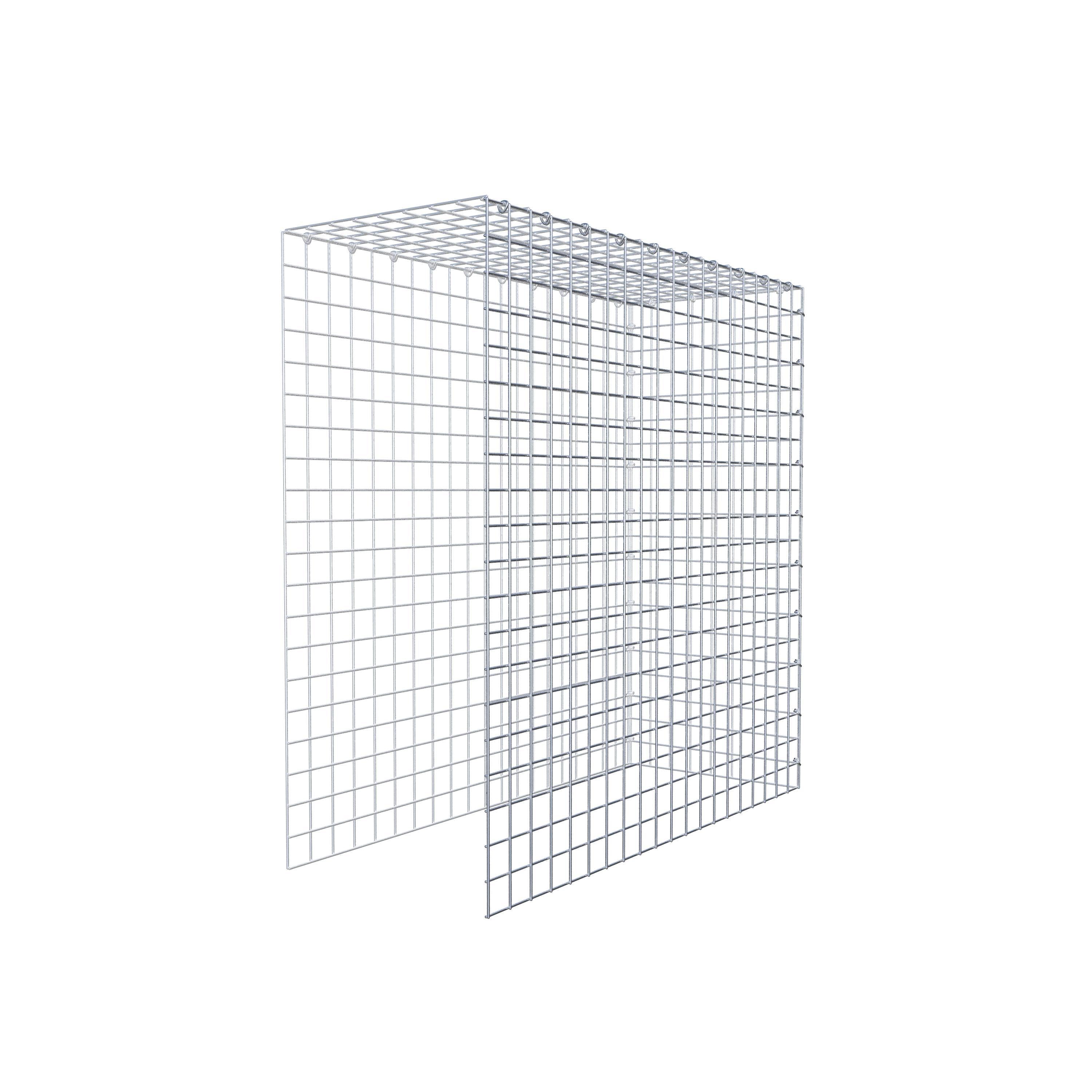 Schanskorf type 4 100 cm x 100 cm x 40 cm (L x H x D), maaswijdte 5 cm x 5 cm, C-ring