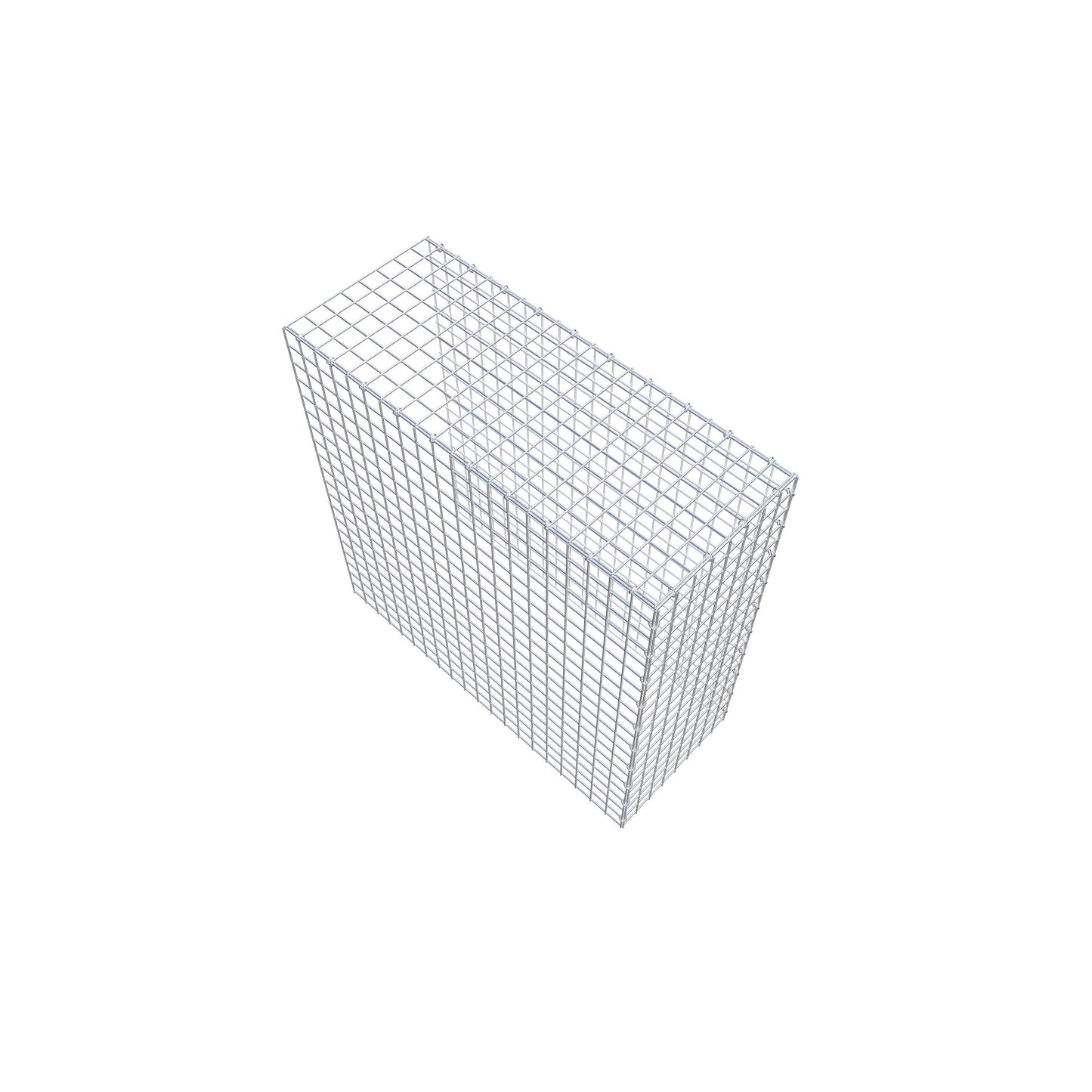 Gavión adicional tipo 4 100 cm x 100 cm x 40 cm (L x A x P), malla 5 cm x 5 cm, anillo en C