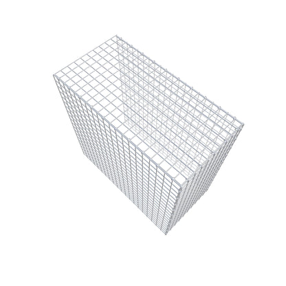 Gabião Tipo 4 100 cm x 100 cm x 50 cm (C x A x P), malhagem 5 cm x 5 cm, anel C