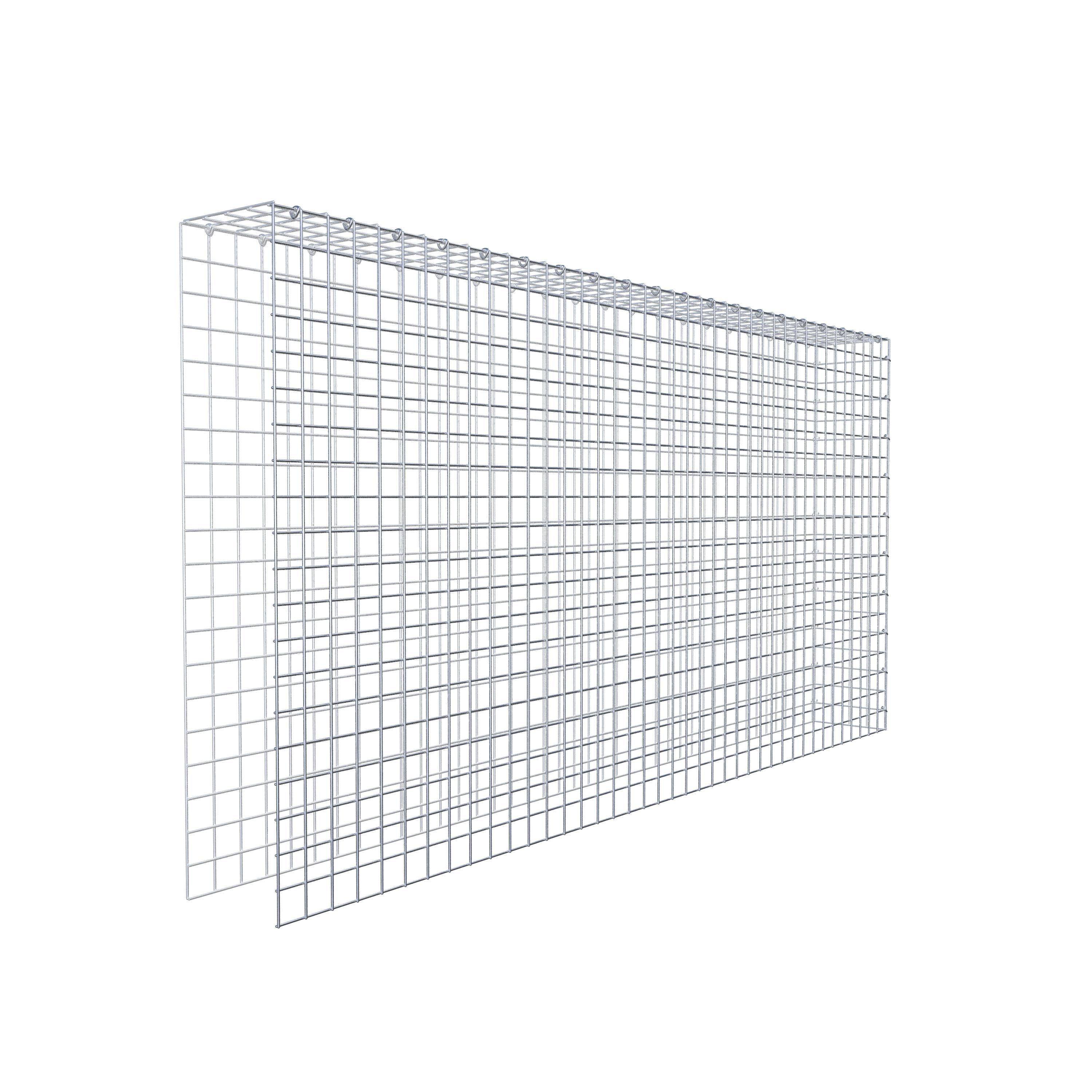 Schanskorf type 4 200 cm x 100 cm x 20 cm (L x H x D), maaswijdte 5 cm x 5 cm, C-ring