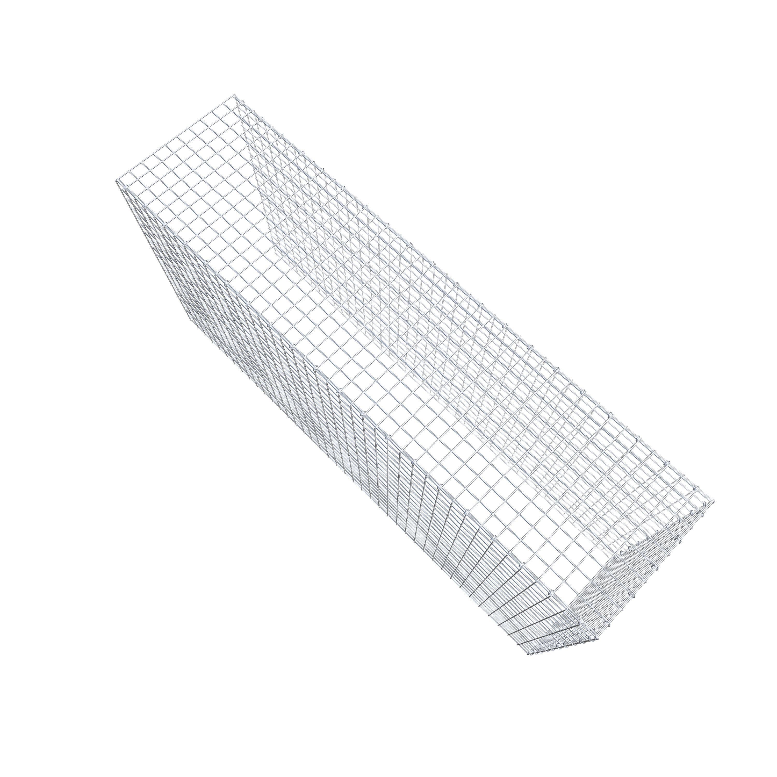 Schanskorf type 4 200 cm x 100 cm x 50 cm (L x H x D), maaswijdte 5 cm x 5 cm, C-ring