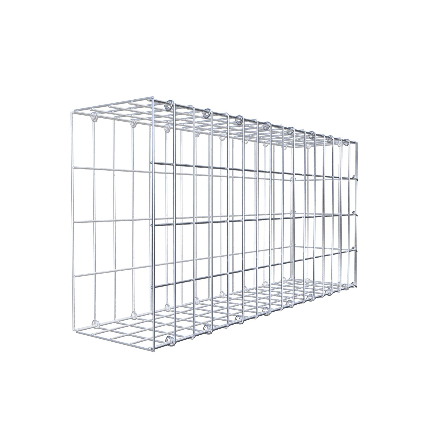 Toegevoegde pool type 2 80 cm x 40 cm x 20 cm, maaswijdte 5 cm x 10 cm, C-ring