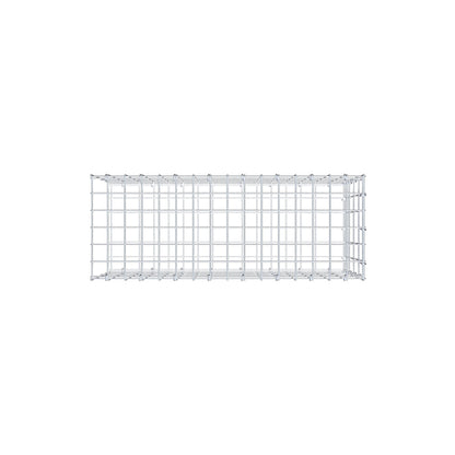 Toegevoegde pool type 2 80 cm x 40 cm x 30 cm, maaswijdte 5 cm x 10 cm, C-ring