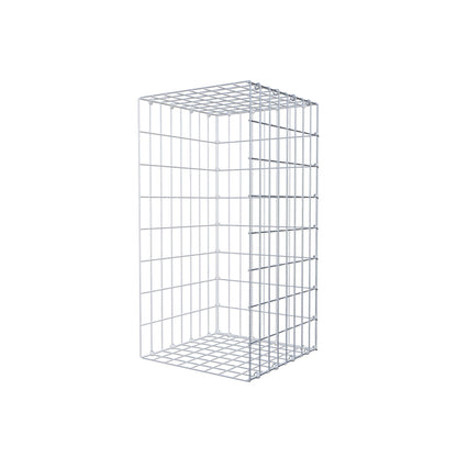 Pile aggiuntivo tipo 2 80 cm x 40 cm x 40 cm, maglia 5 cm x 10 cm, anello a C