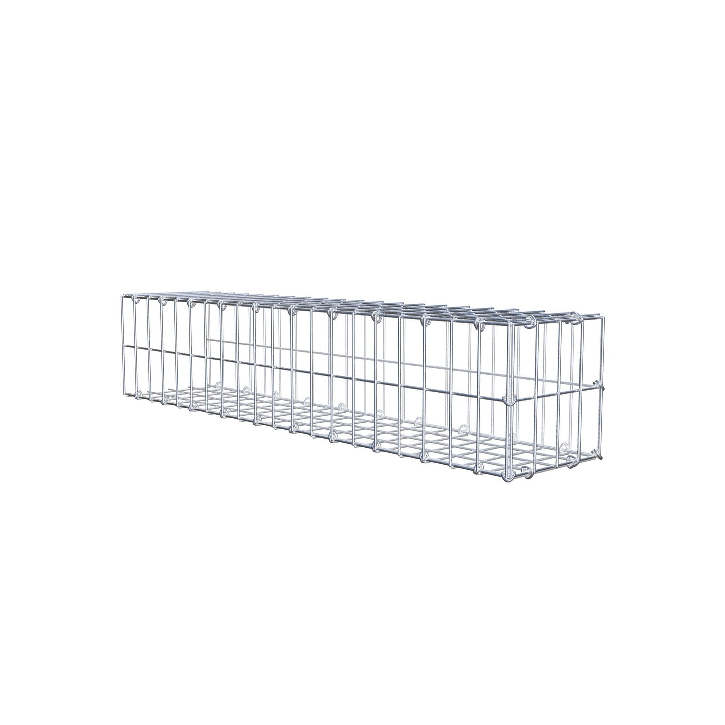 Fourche rapportée type 2 100 cm x 20 cm x 20 cm, mailles 5 cm x 10 cm, anneau en C