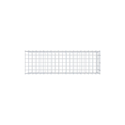 Tilläggsgabion typ 2 100 cm x 30 cm x 30 cm, maskstorlek 5 cm x 10 cm, C-ring