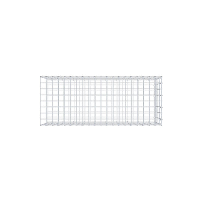 Anbaugabione Typ 2 100 cm x 40 cm x 40 cm, Maschenweite 5 cm x 10 cm, C-Ring