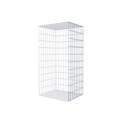 Pila adicional tipo 2 100 cm x 40 cm x 50 cm, malla 5 cm x 10 cm, anillo en C