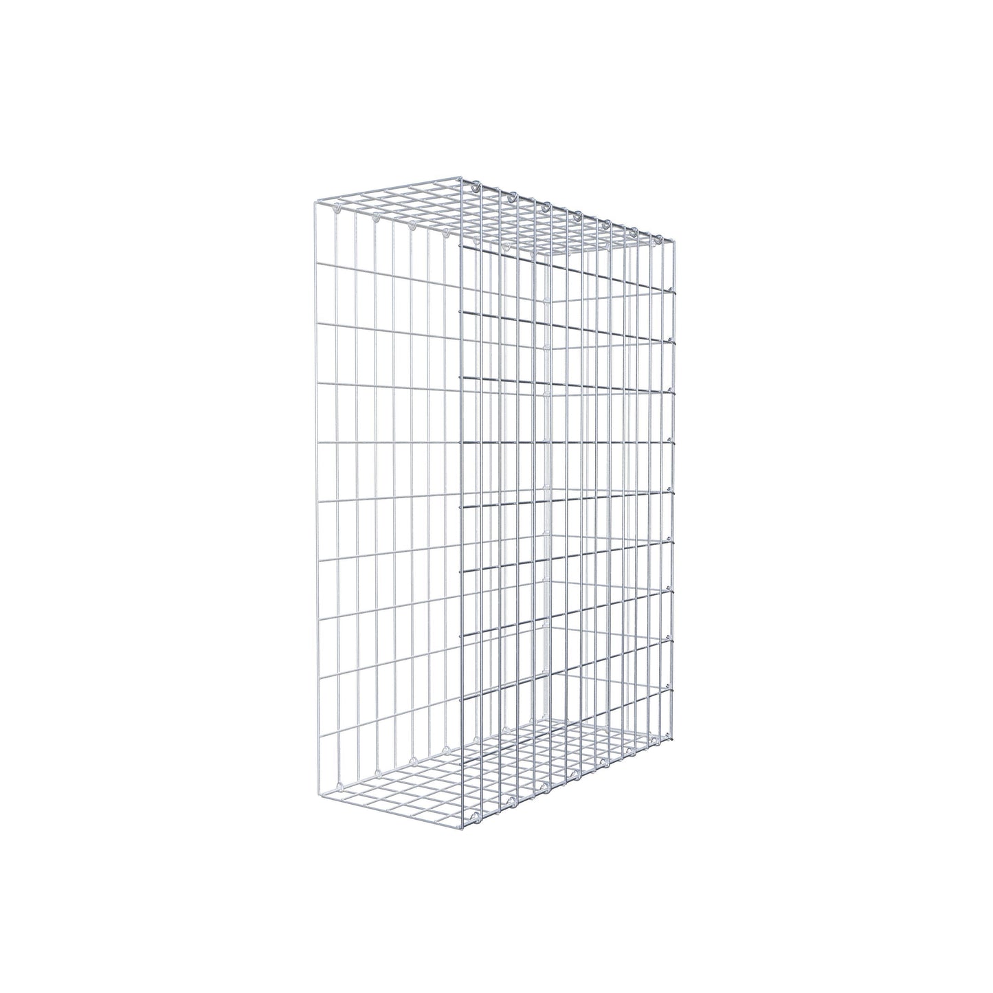 Anbaugabione Typ 2 100 cm x 70 cm x 30 cm, Maschenweite 5 cm x 10 cm, C-Ring