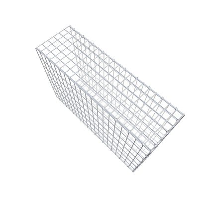 Anbaugabione Typ 2 100 cm x 70 cm x 30 cm, Maschenweite 5 cm x 10 cm, C-Ring