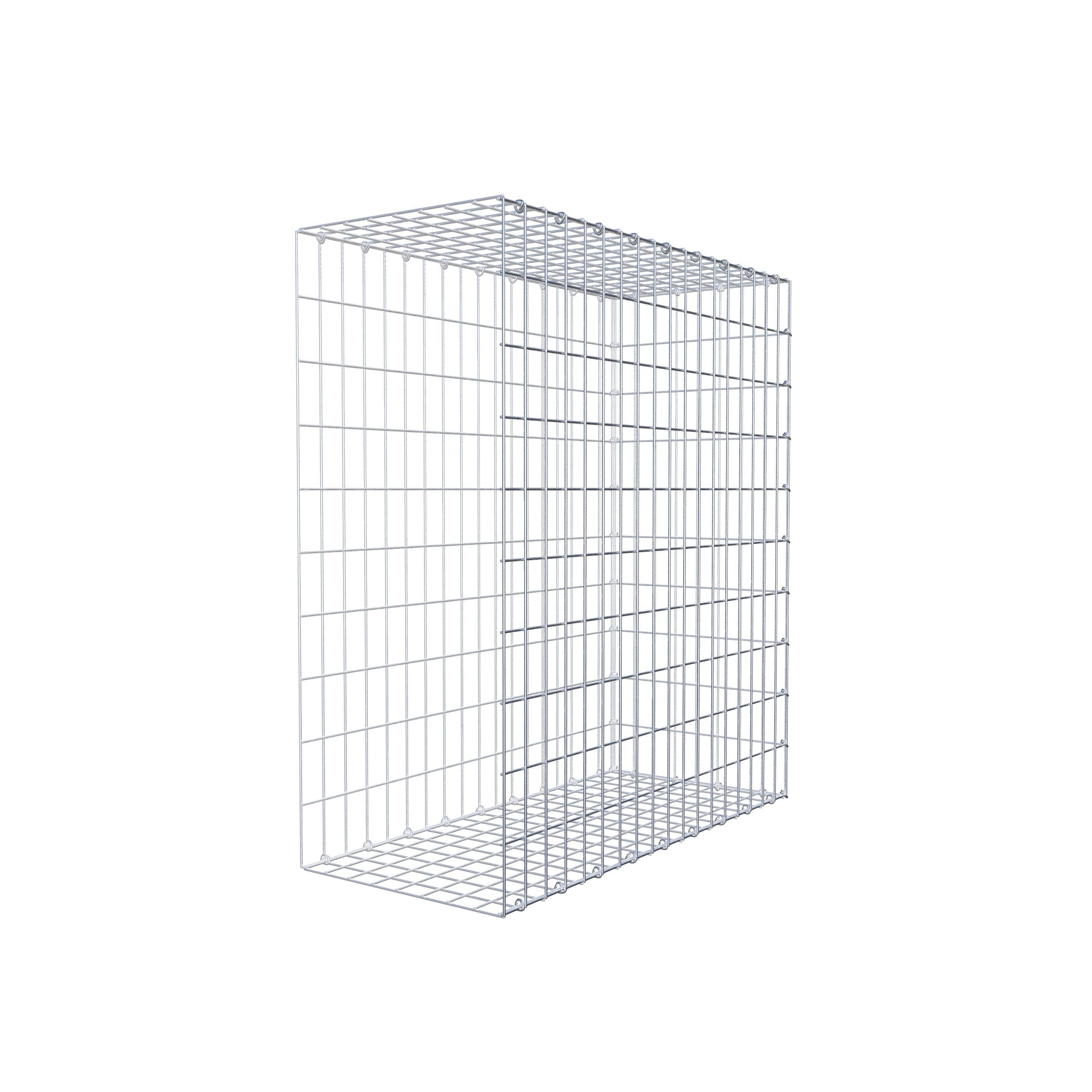 Schanskorf type 2 100 cm x 90 cm x 40 cm, maaswijdte 5 cm x 10 cm, C-ring