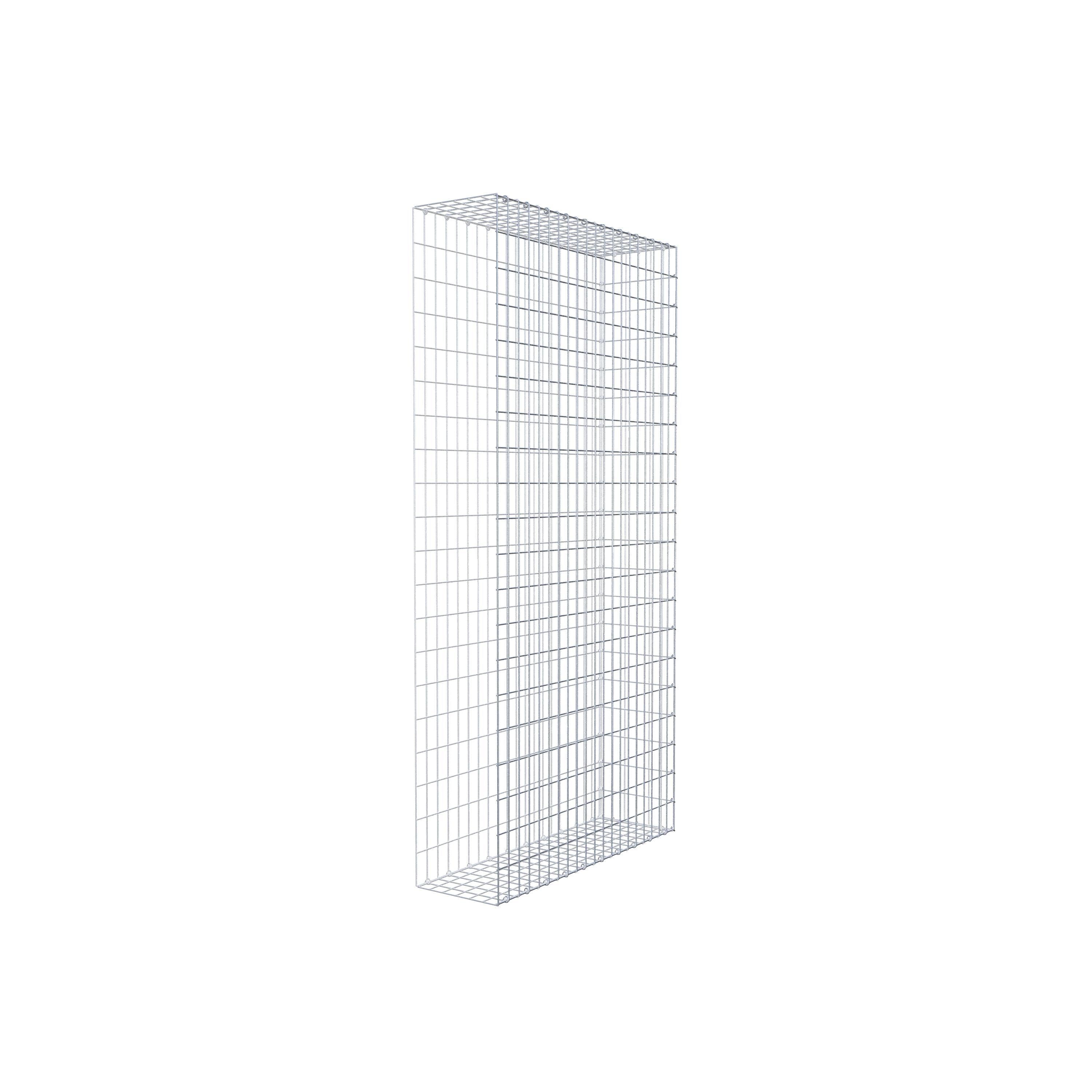 Gavión complementario tipo 2 200 cm x 100 cm x 30 cm, malla 5 cm x 10 cm, anillo en C