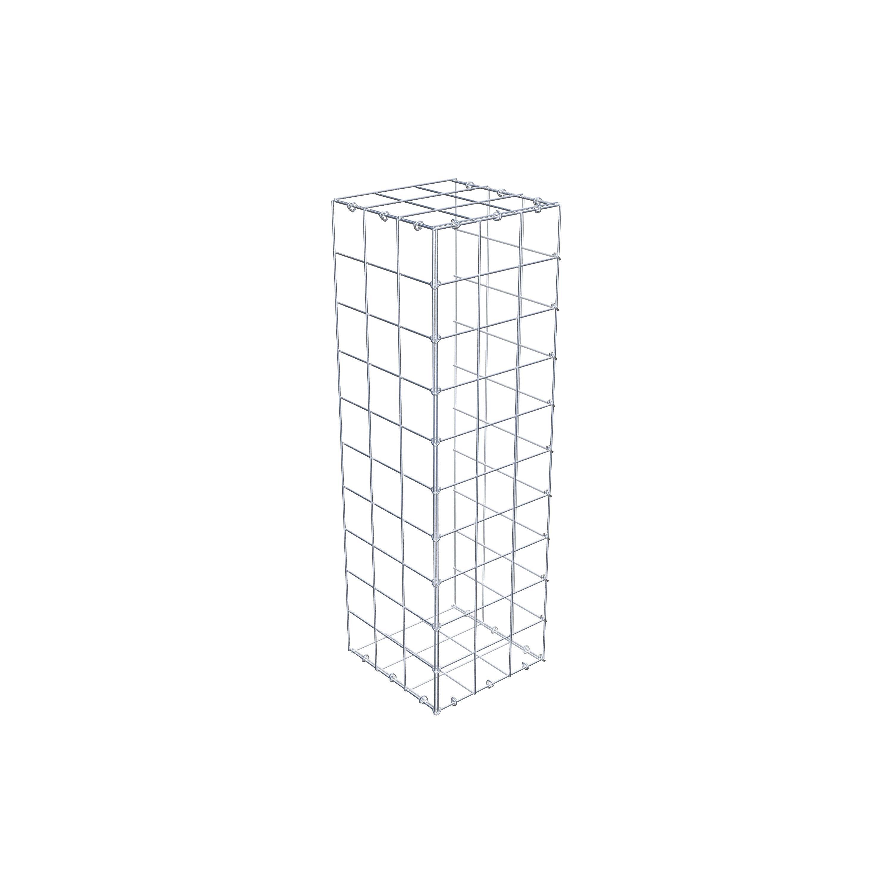 Schanskorf type 2 100 cm x 30 cm x 30 cm (L x H x D), maaswijdte 10 cm x 10 cm, C-ring