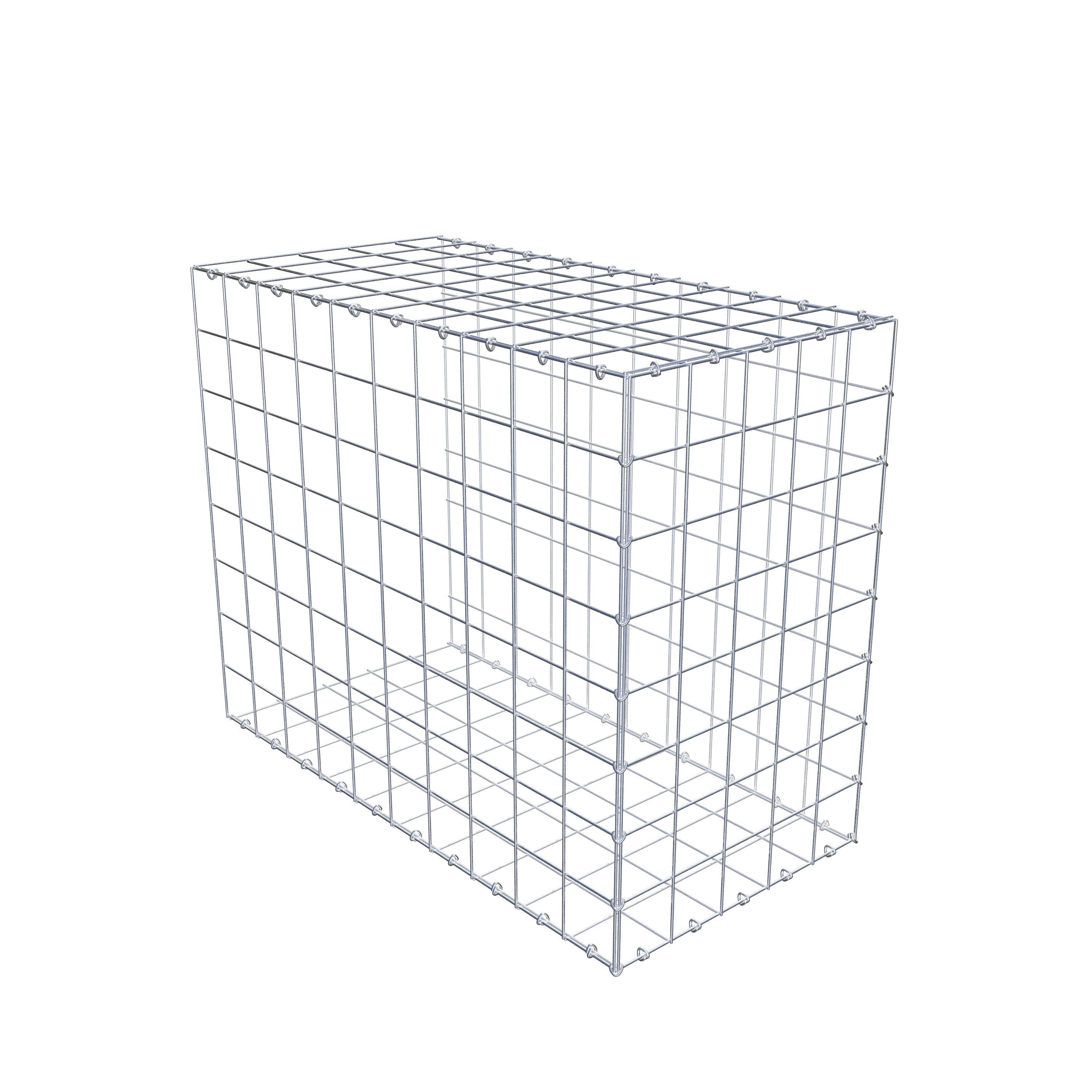 Schanskorf type 2 100 cm x 80 cm x 50 cm (L x H x D), maaswijdte 10 cm x 10 cm, C-ring