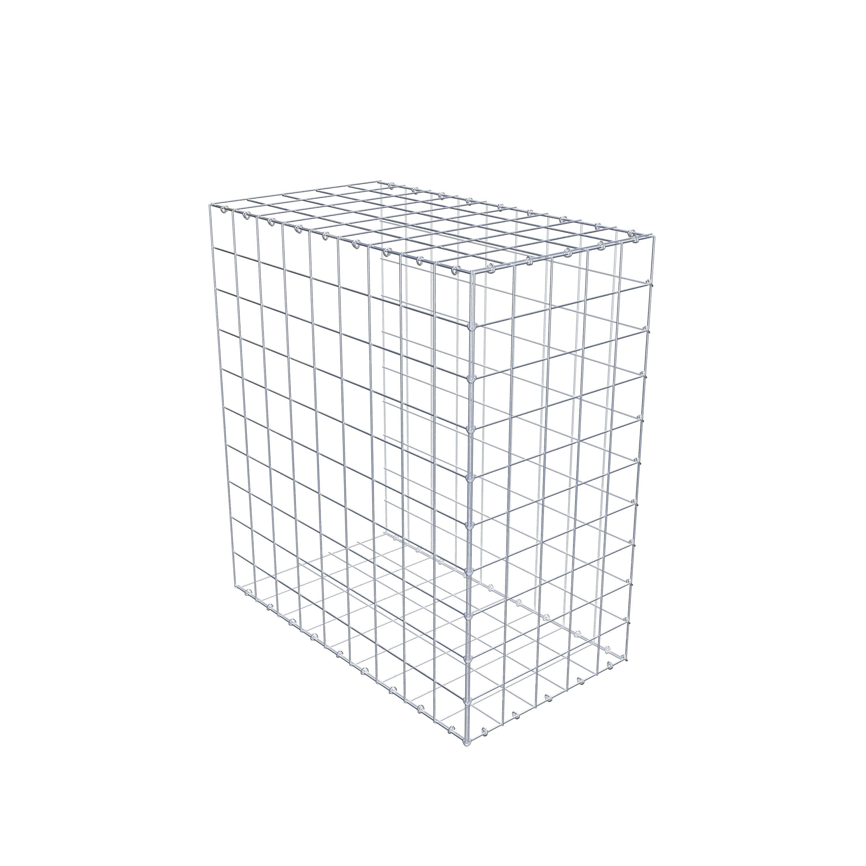 Schanskorf type 2 100 cm x 90 cm x 50 cm (L x H x D), maaswijdte 10 cm x 10 cm, C-ring